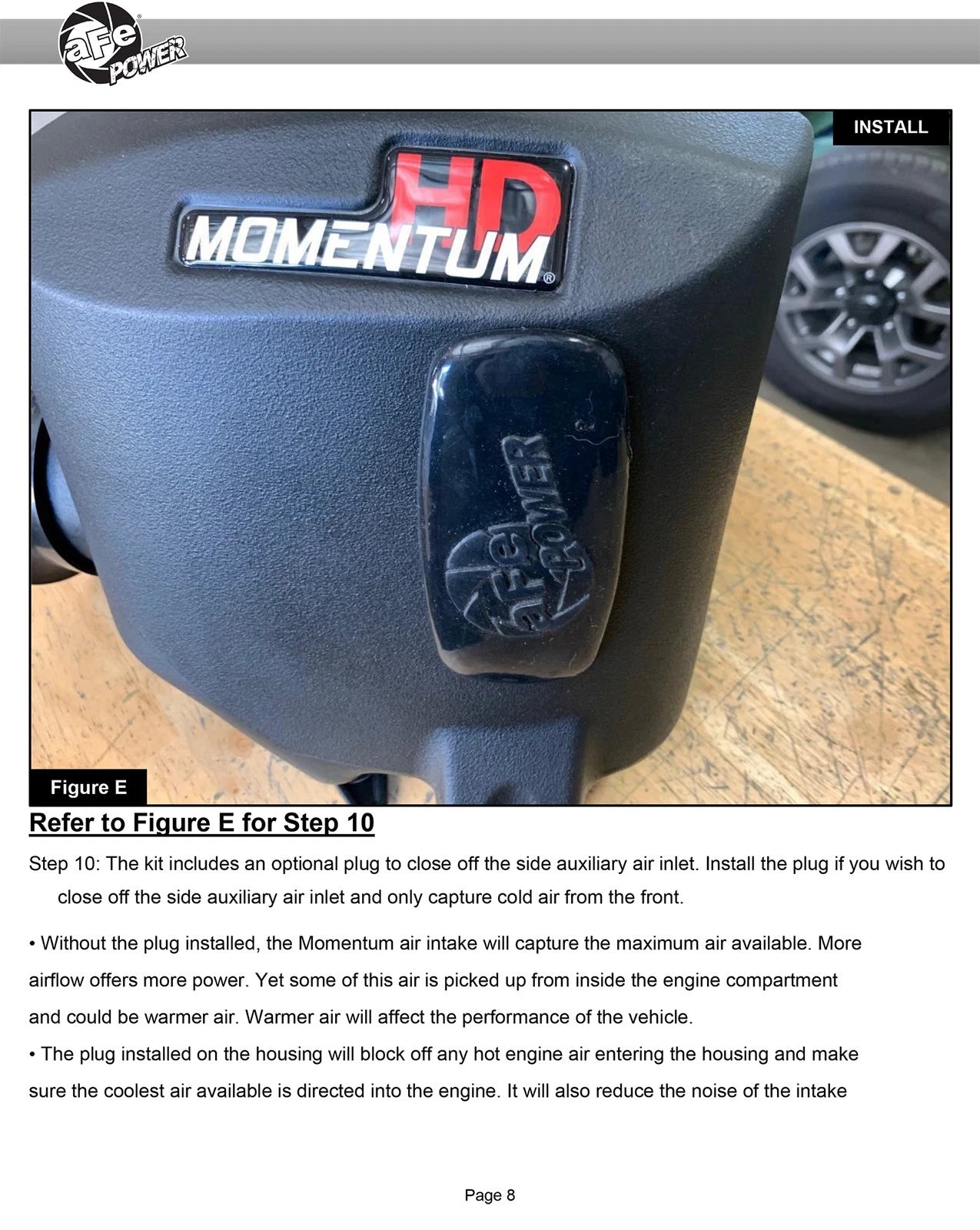 aFe 15-25 Toyota Hilux L4 2.8L (td) Momentum HD Orange Edition Intake w/ Pro DRY S Filter (MOQ 12)