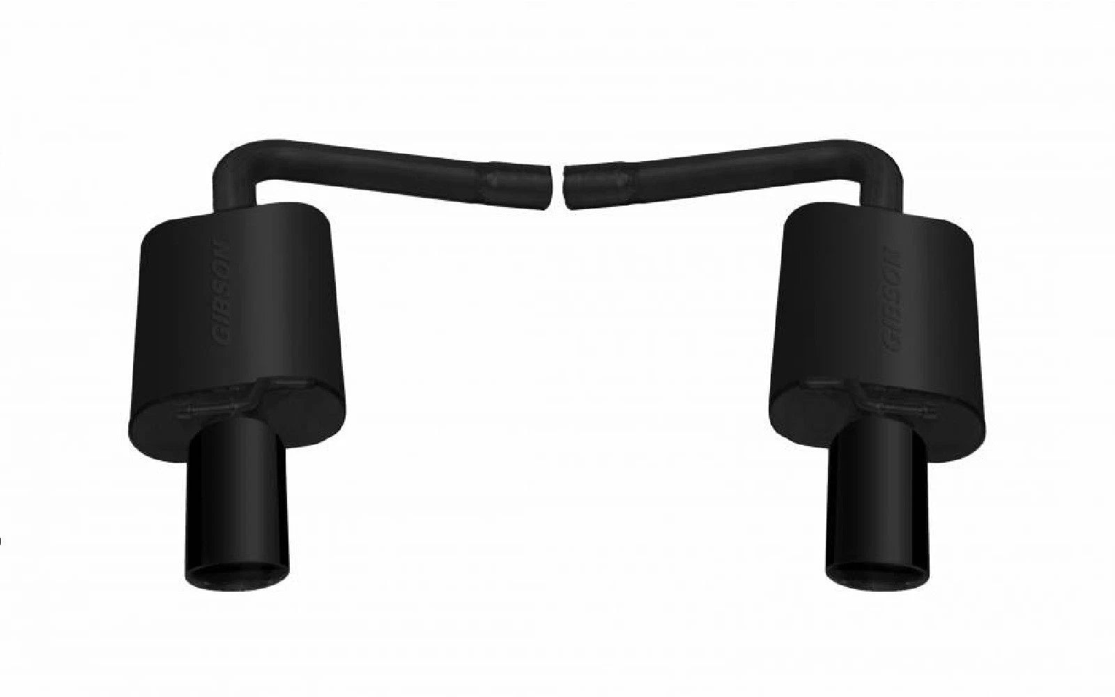 Gibson 11-18 Jeep Grand Cherokee Laredo 3.6L 2.25in Axle-Back Dual Exhaust - Black Elite