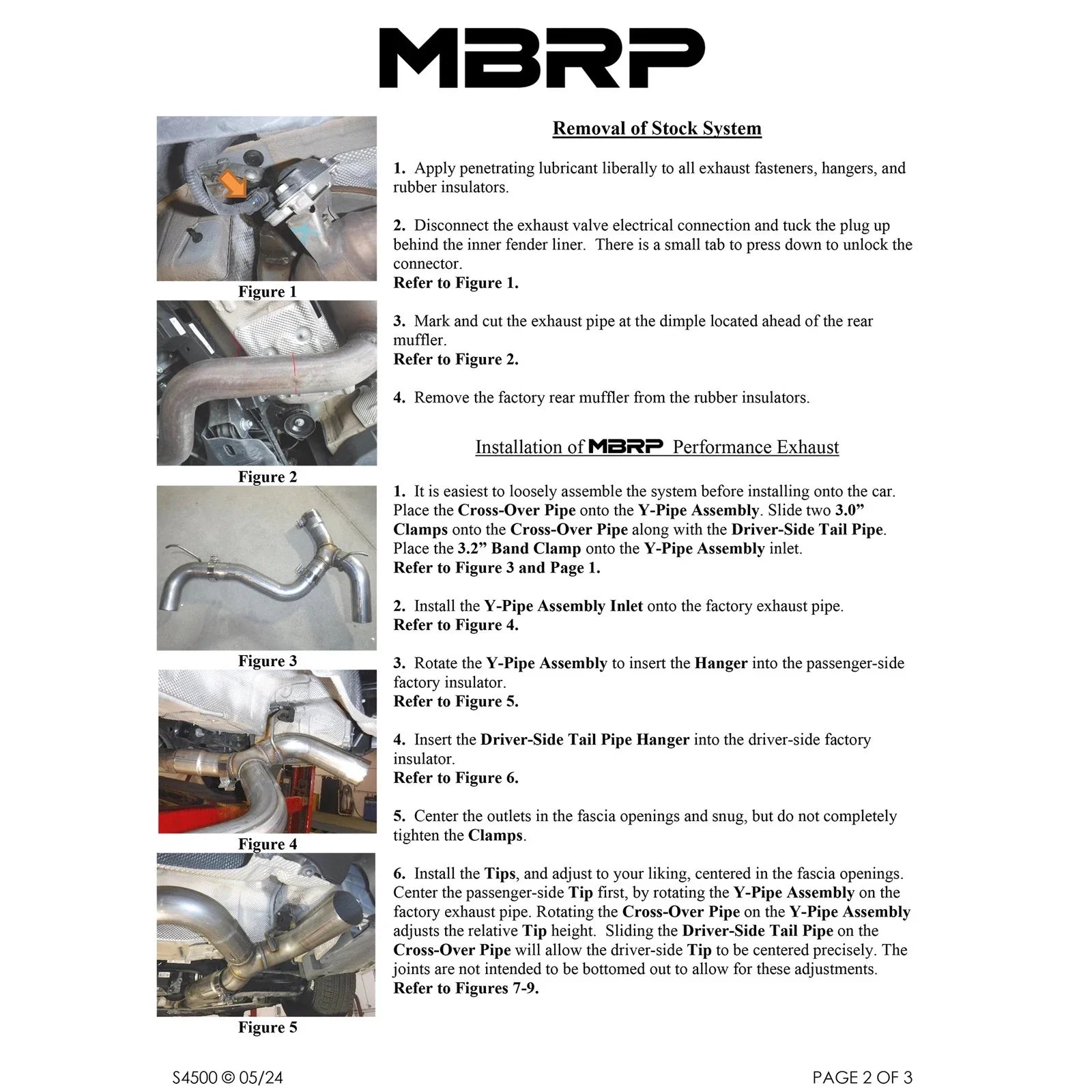 MBRP 17-21 BMW M240I 3.0L 3in Axle Back Dual Rear Exit w/ T304 SS Carbon Fiber Tips (Street Version)