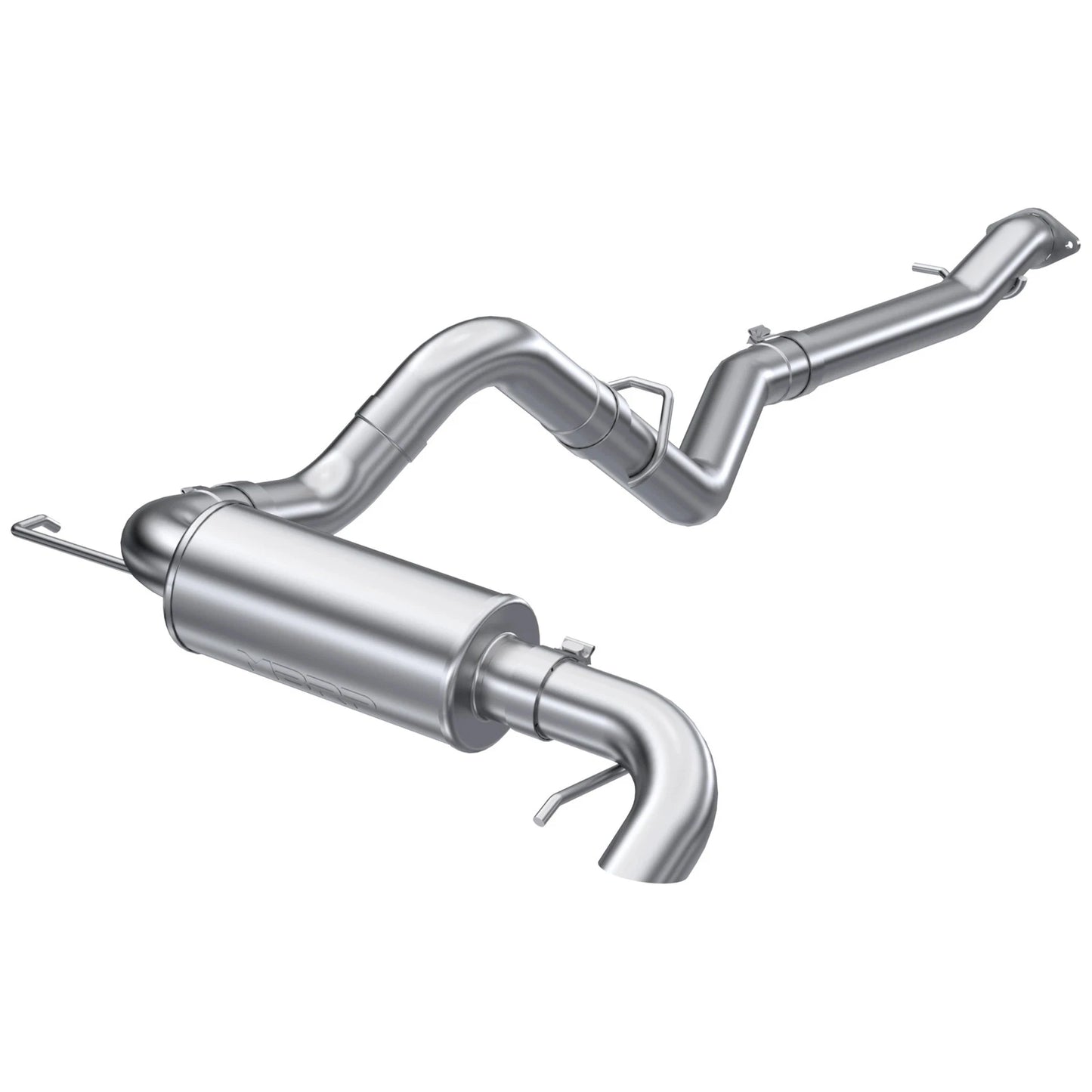 MBRP 21-Up Ford Bronco 2.3L/2.7L EcoBoost 2/4DR Aluminized Steel High Clearance Cat-back Exhaust