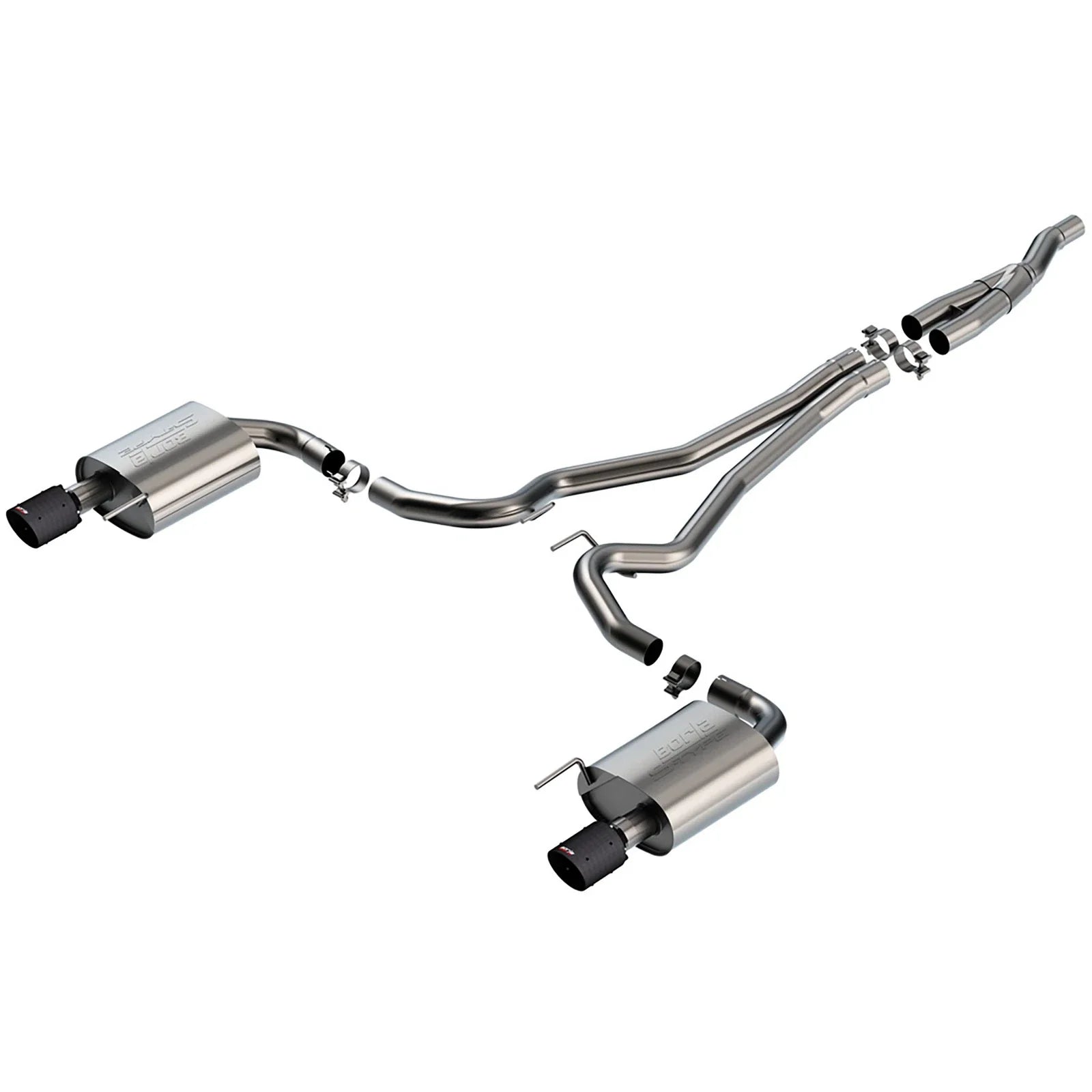 Borla 2024 Ford Mustang 2.3L Ecoboost 2.50 S-TYPE CFBA Catback Exhaust - Non-Active