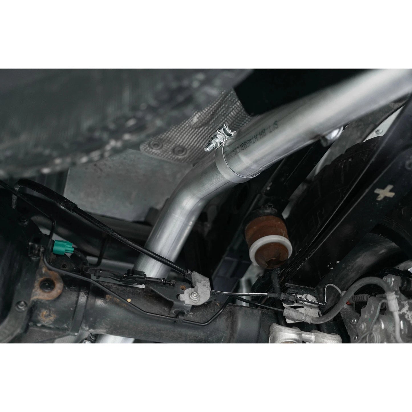 MBRP 2019 Ford Ranger Ecoboost 2.3L 4in OD Tip Single Side Exit 3in AL Cat Back