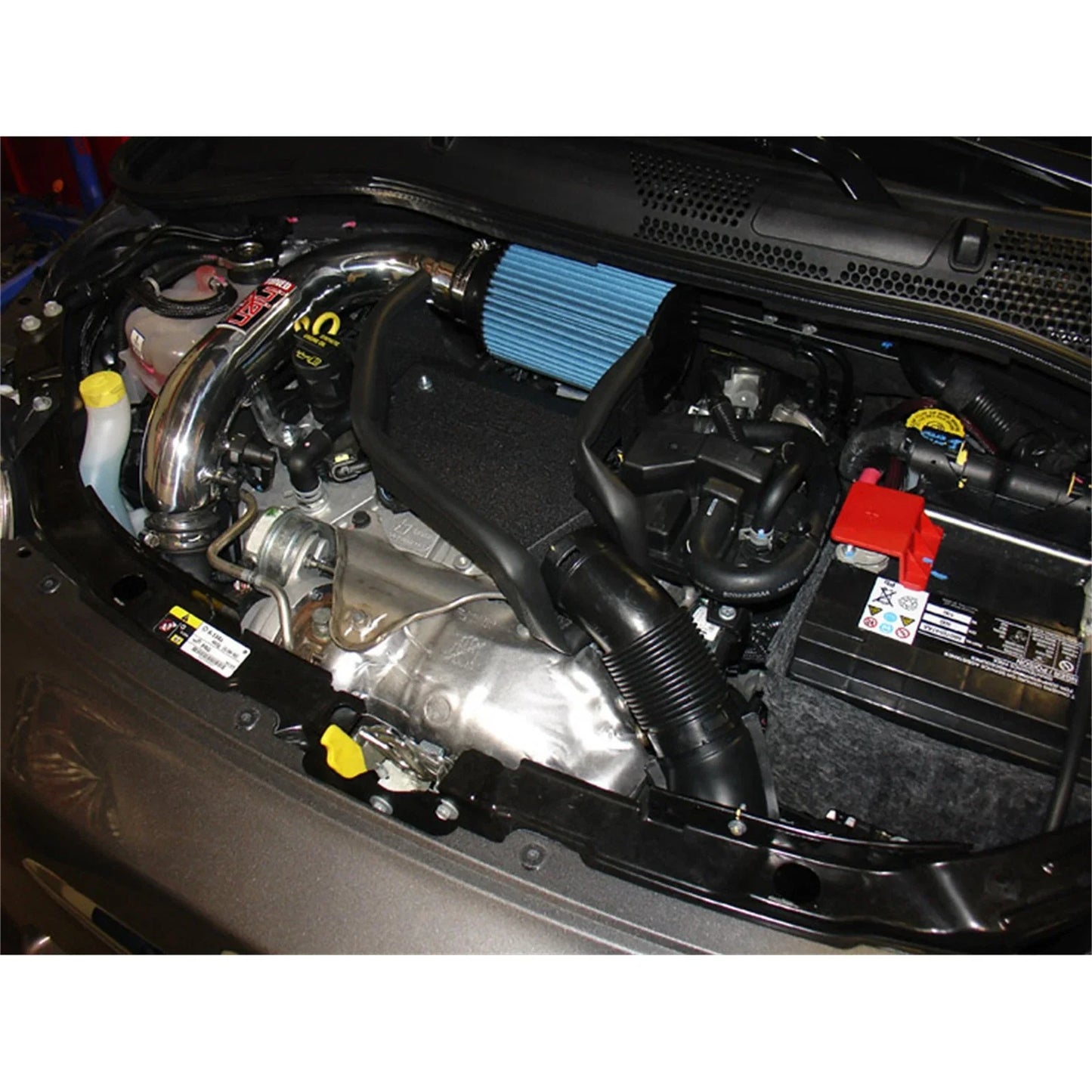 Injen 12-13 Fiat 500 Abarth 1.4L(t) Black Short Ram Intake w/ MR Tech & Heat Shield