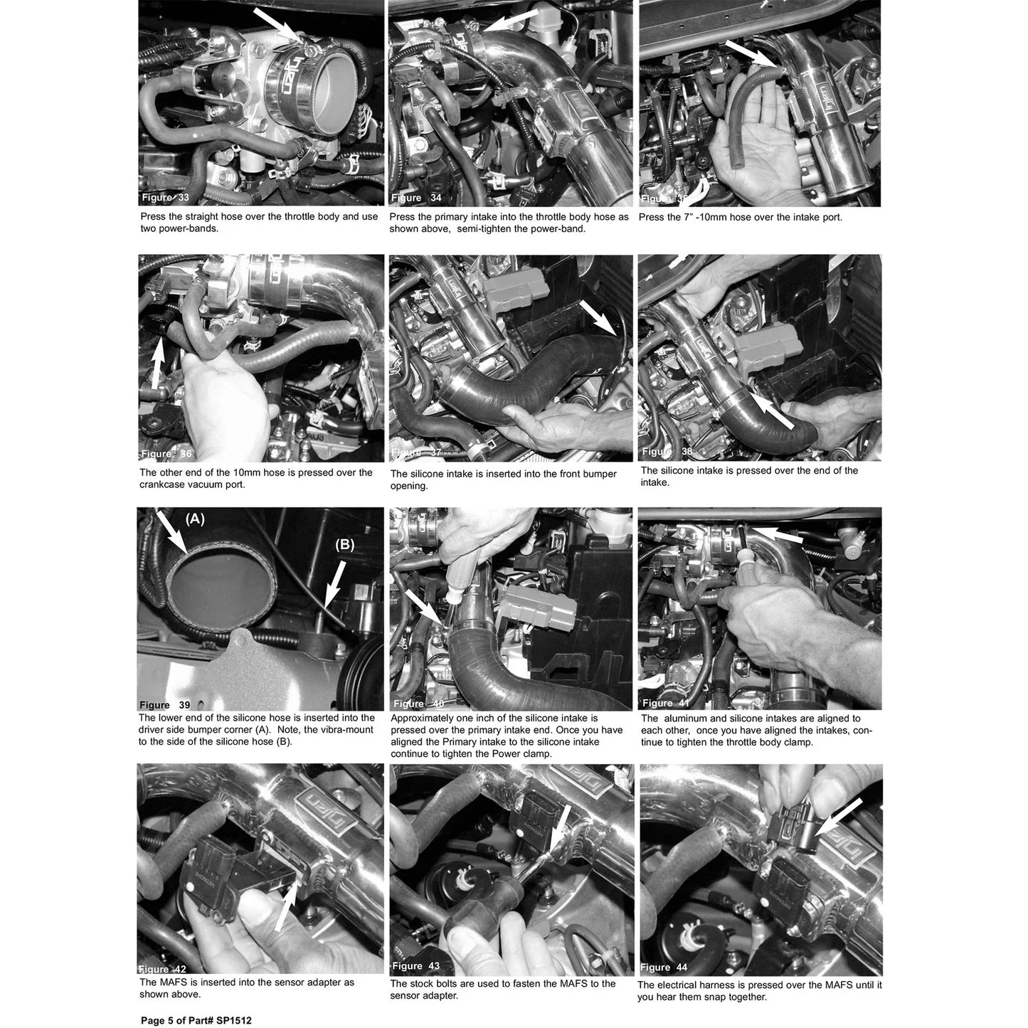 Injen 09-13 Honda Fit 1.5L 4 Cyl. Black Cold Air Intake
