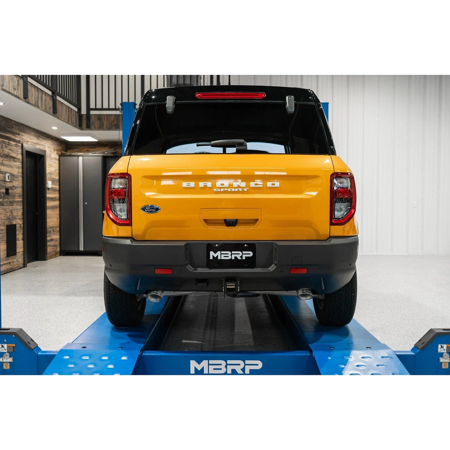 MBRP 2021+ Ford Bronco Sport (1.5L / 2.0L EcoBoost) 2.5in Res-Back Exhaust - Dual Rear - Alum. Steel