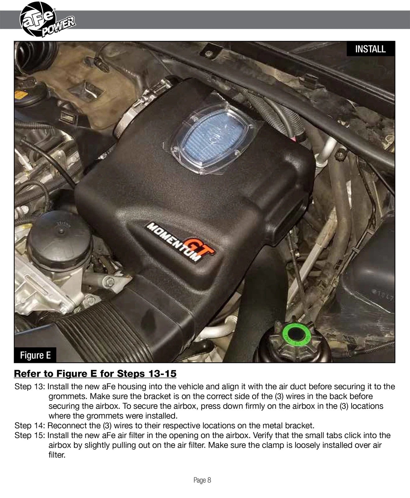 aFe Momentum GT Pro 5R Cold Air Intake System 11-13 BMW 335i E90/E87 I6 3.0L (N55)
