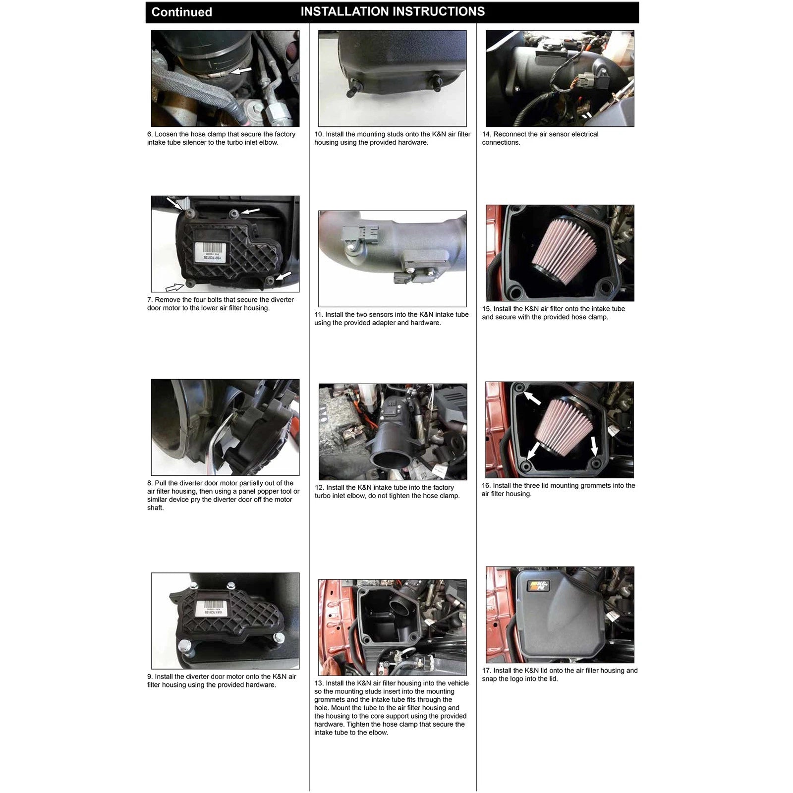 K&N 13-18 Ram 2500/3500 63 Series Air Intake