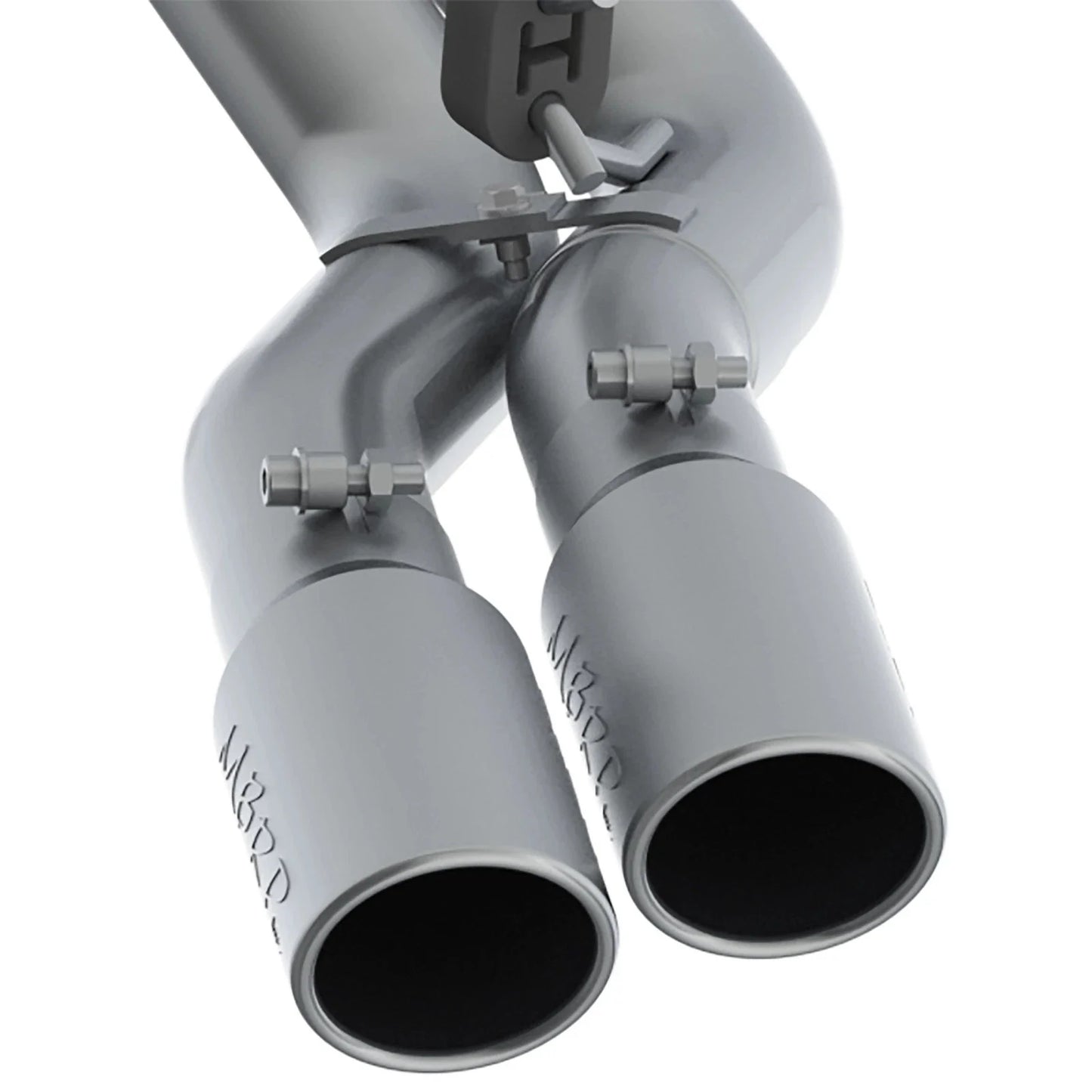MBRP 15-16 Ford F-150 2.7L/3.5L/5.0L 3in Cat Back Single Side Pre-Axle Dual Exit T409