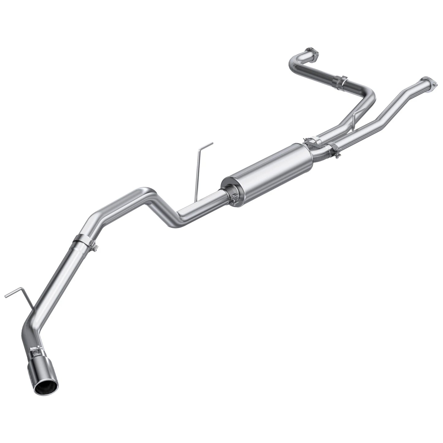 MBRP 2007-2009 Nissan Titan 5.6L EC/CC Cat Back Single Side