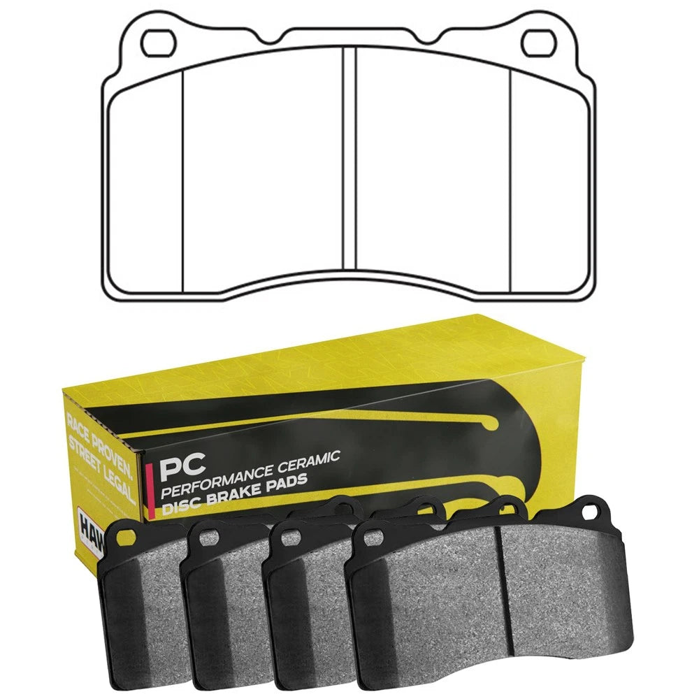 Hawk 03-06 Evo / 04-09 STi / 09-10 Genesis Coupe (Track Only) / 2010 Camaro SS / 08-09 Pontiac G8 GX