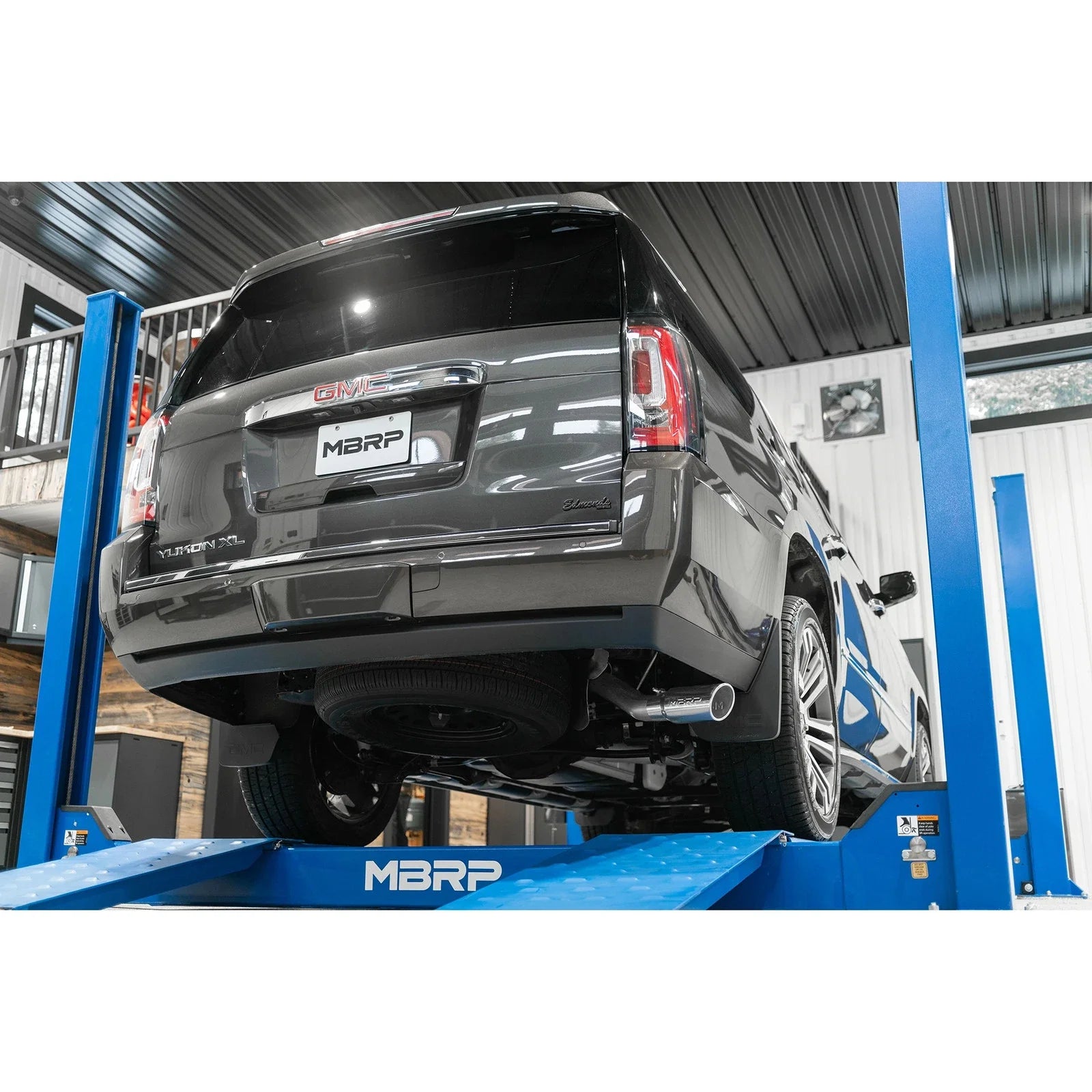 MBRP 15-20 GM Tahoe/Suburban/Yukon/Yukon XL/Escalade Aluminized Steel 3in. Cat Back -Single Side