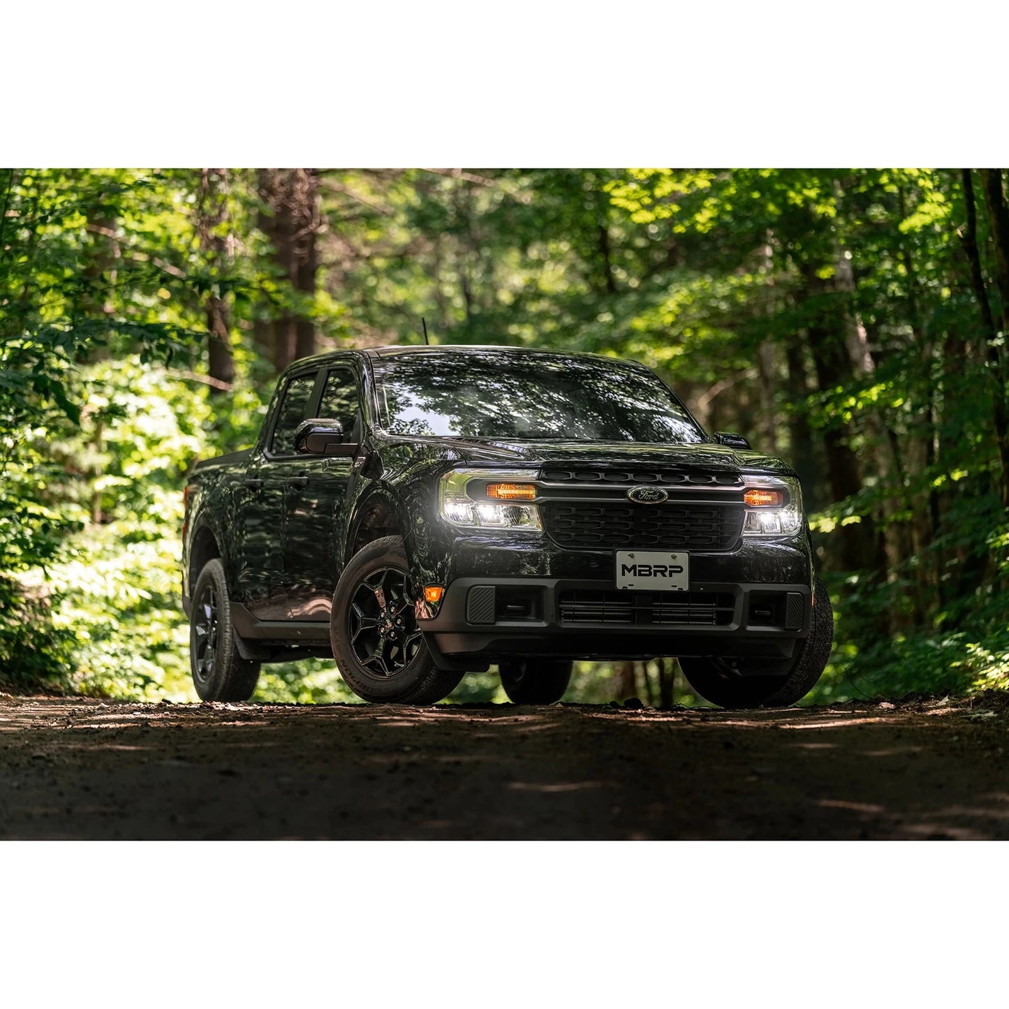 MBRP 2022+ Ford Maverick T304 4in OD Tip Single Side Exit 3in Cat Back Exhaust