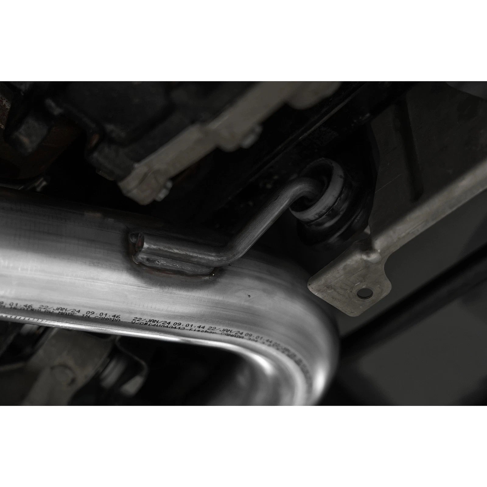 MBRP 2024+ For Mustang GT (S650) 3in Cat-Back Quad Tip - 4in Carbon Fiber Tips