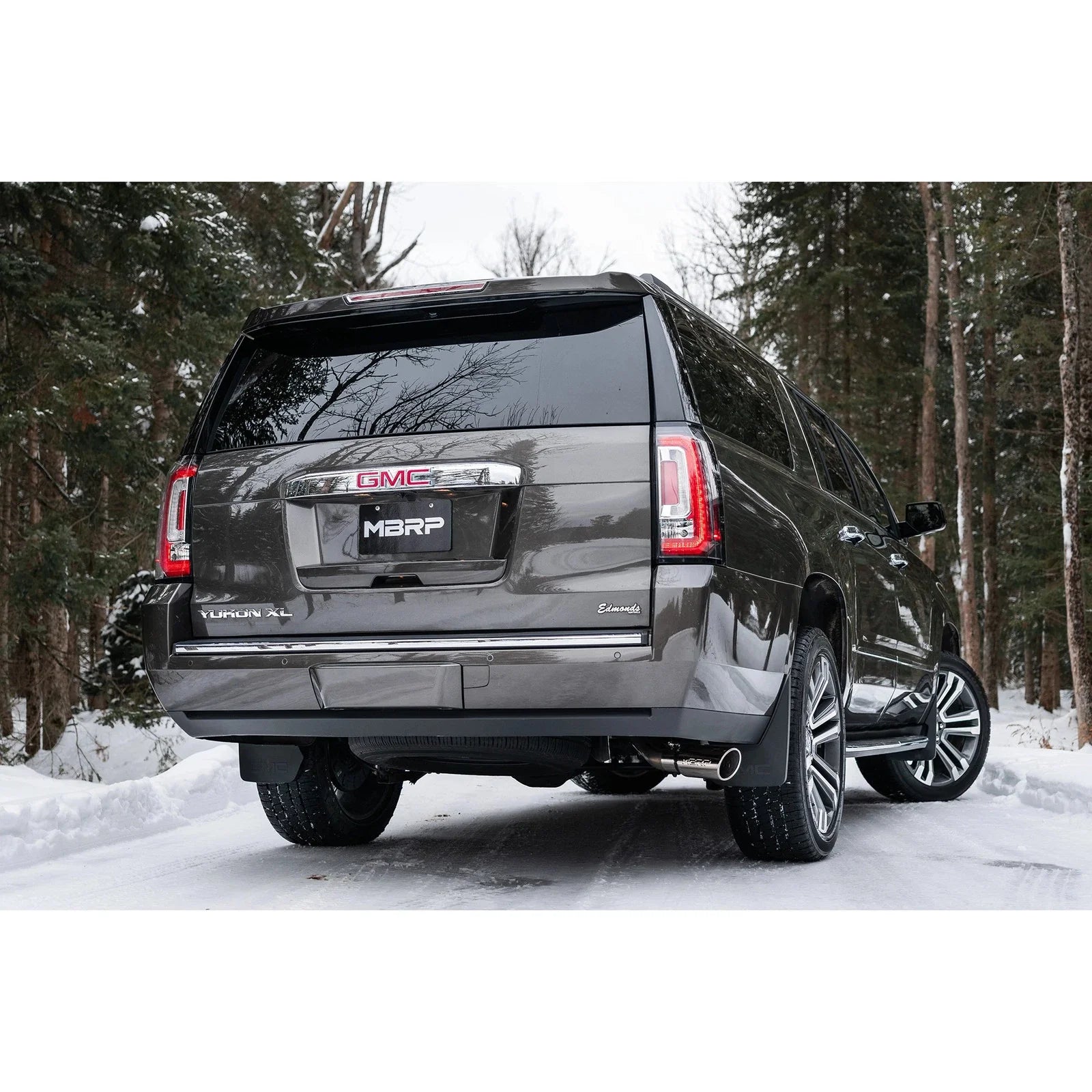 MBRP 15-20 GM Tahoe/Suburban/Yukon/Yukon XL/Escalade Aluminized Steel 3in. Cat Back -Single Side