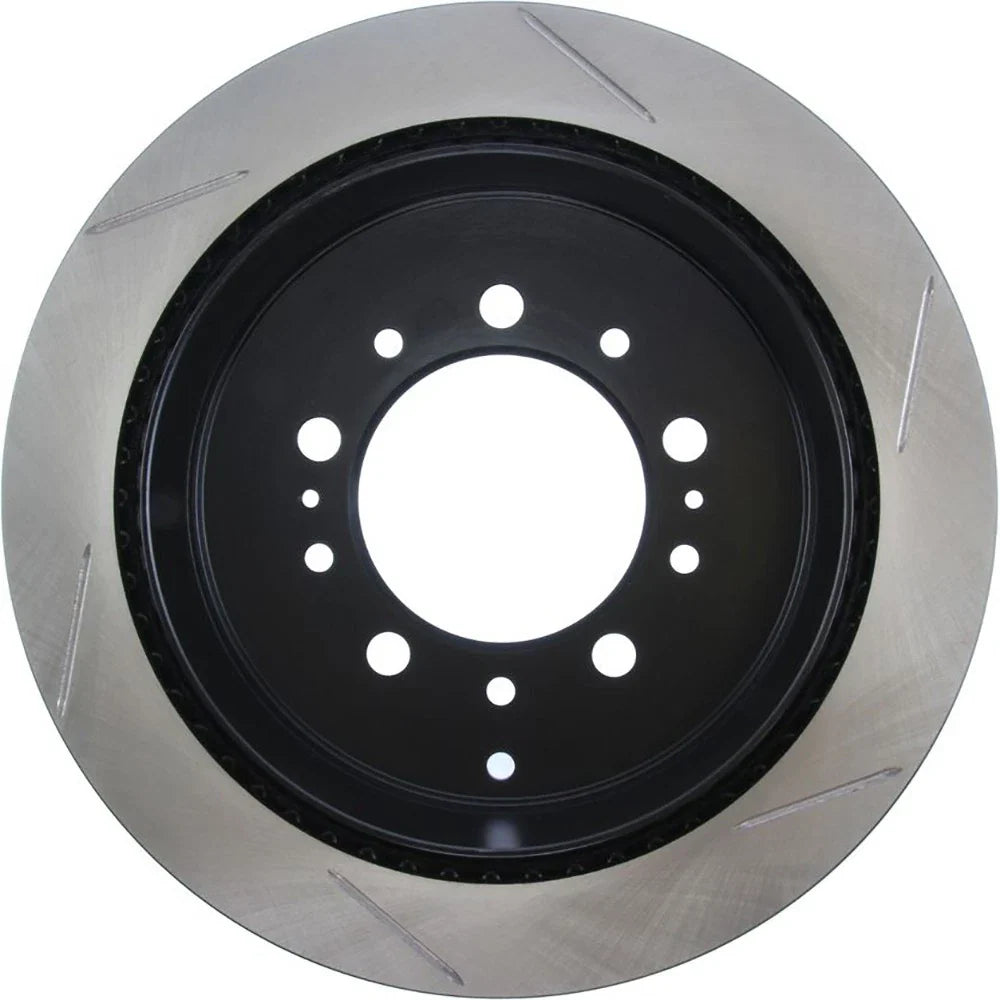 StopTech Sport Slot 08-13 Lexus LX450/470/570 / 07-12 Toyota Tundra Slotted Right Rear CRYO Rotor