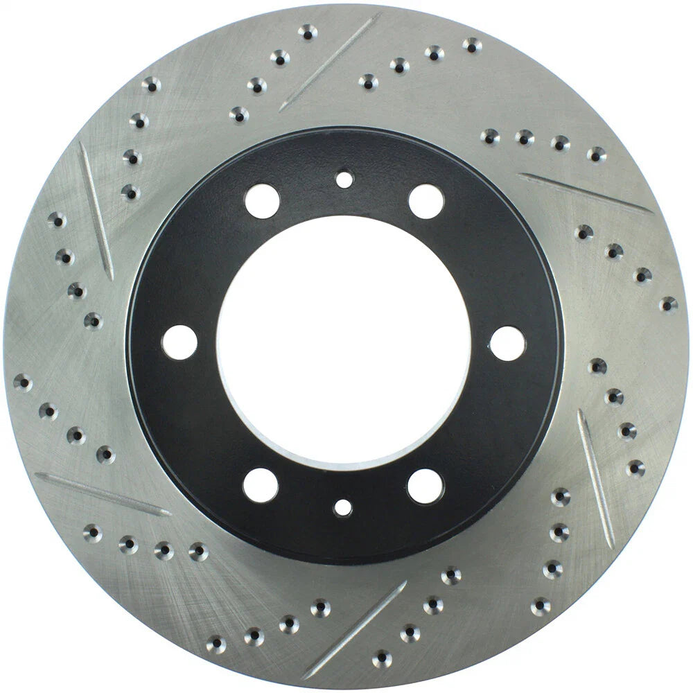 StopTech 07-08 Toyota FJ Cruiser / 05-08 Tacoma (6 lug) / 03-08 4 Runner (319mm disc) SportStop Slo