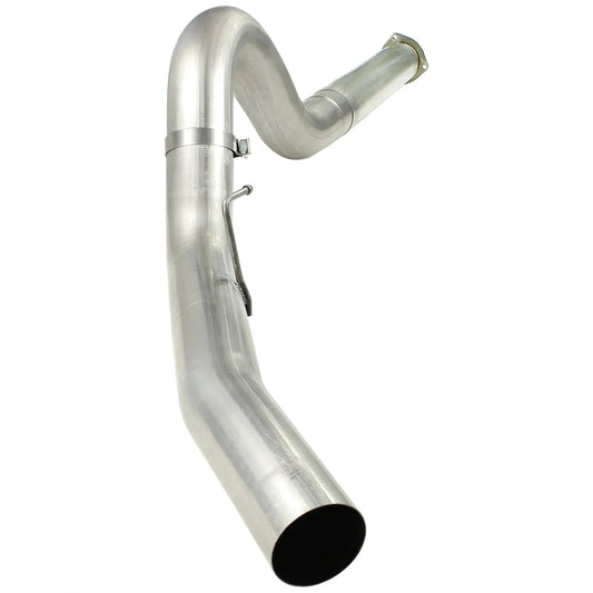aFe MACHForce XP 5in DPF-Back Stainless Steel Exh Sys, No tip, Ford Diesel Trucks 11-14 V8-6.7L