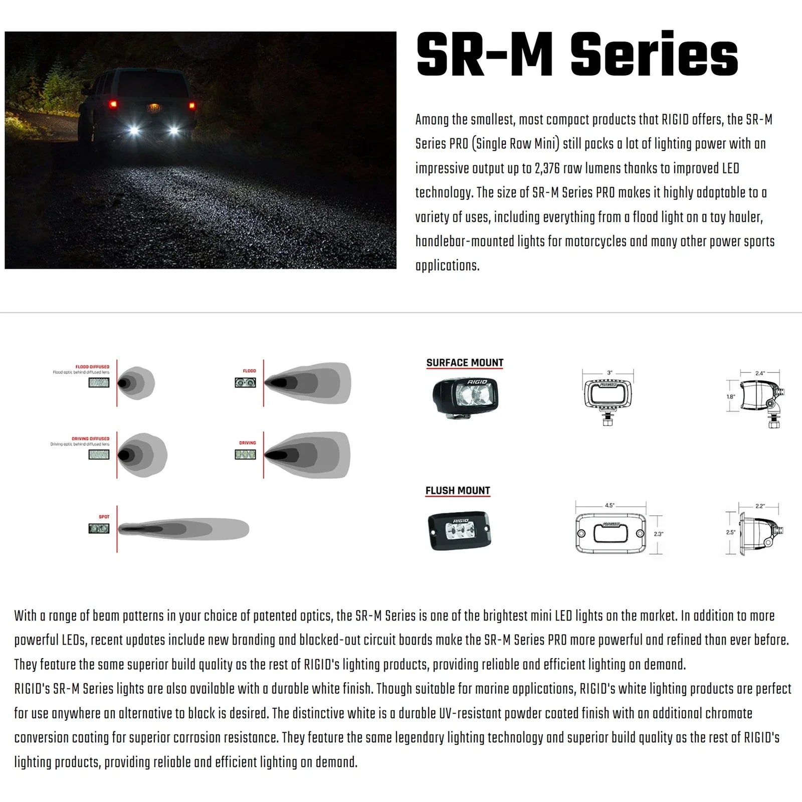 Rigid Industries SRM - Flood