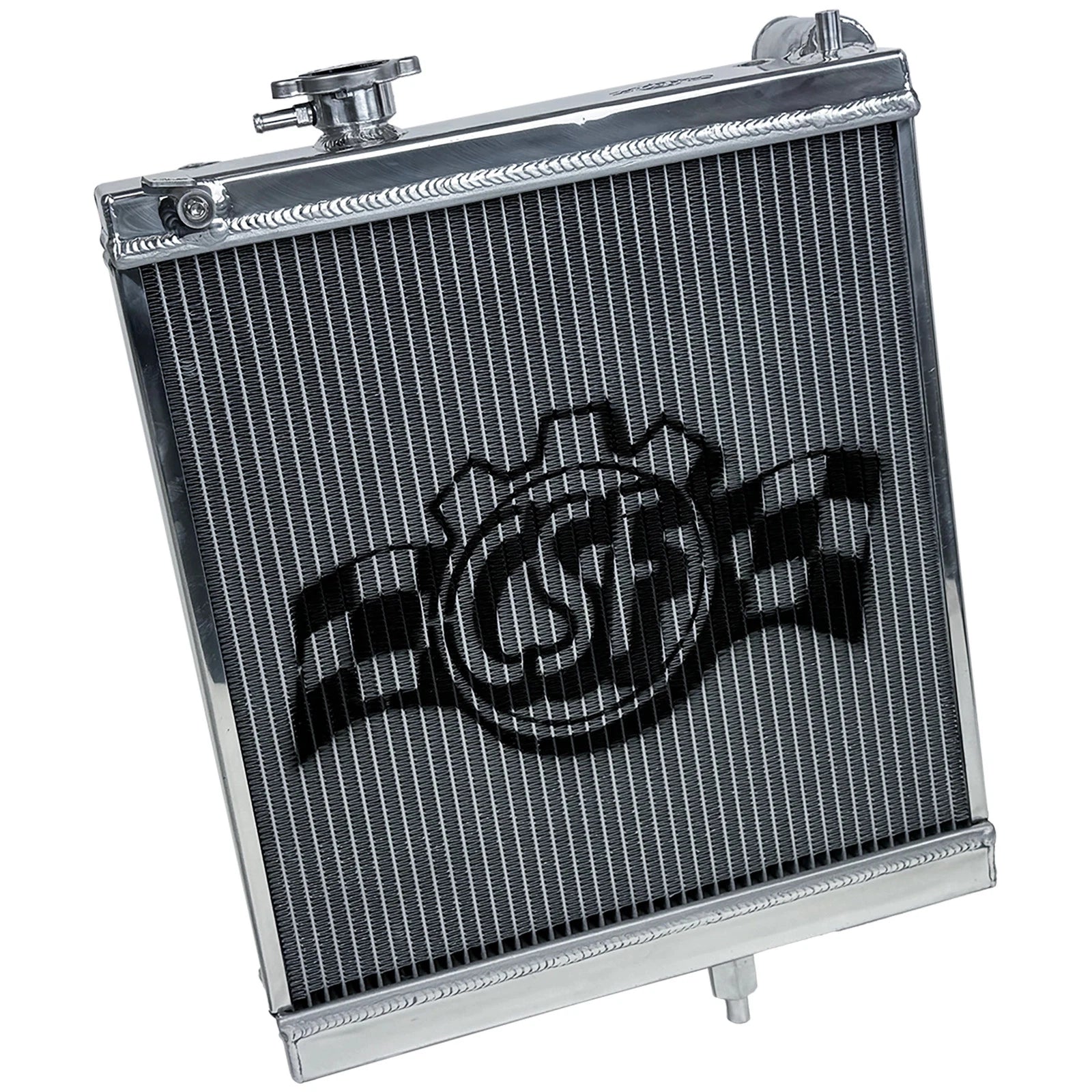 CSF 03-07 Mitsubishi Lancer EVO 7/8/9 1/2 Size Radiator - Polished
