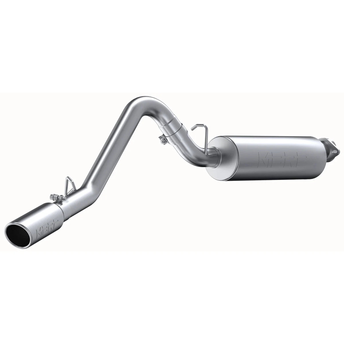MBRP 2000-2006 Jeep Wrangler (JK) Inline-4 2.5L Inline-6 4.0L Cat Back Single Side