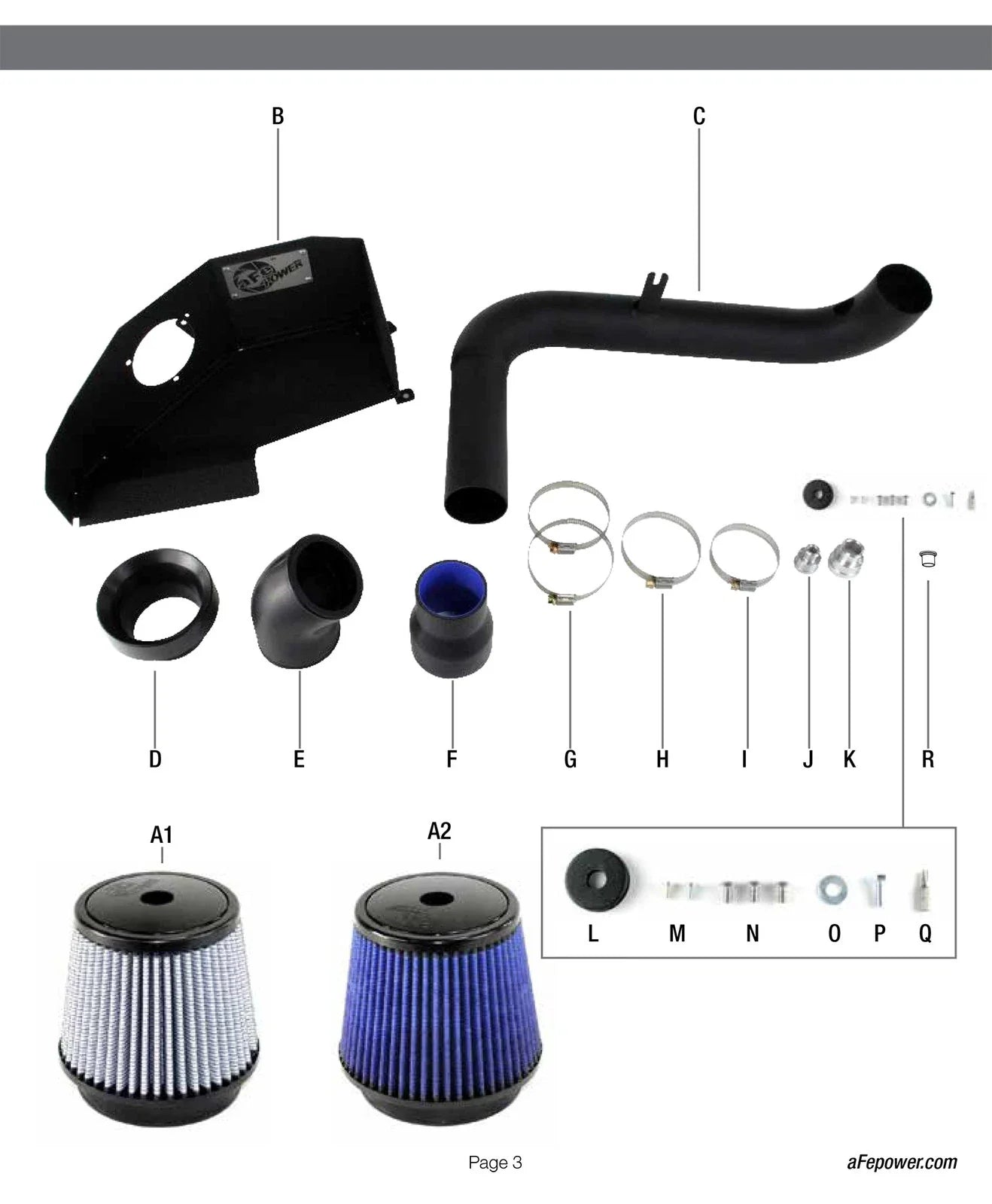 aFe MagnumFORCE Intakes Stage-2 PDS AIS PDS VW GTI 09-11 L4-2.0L (t)