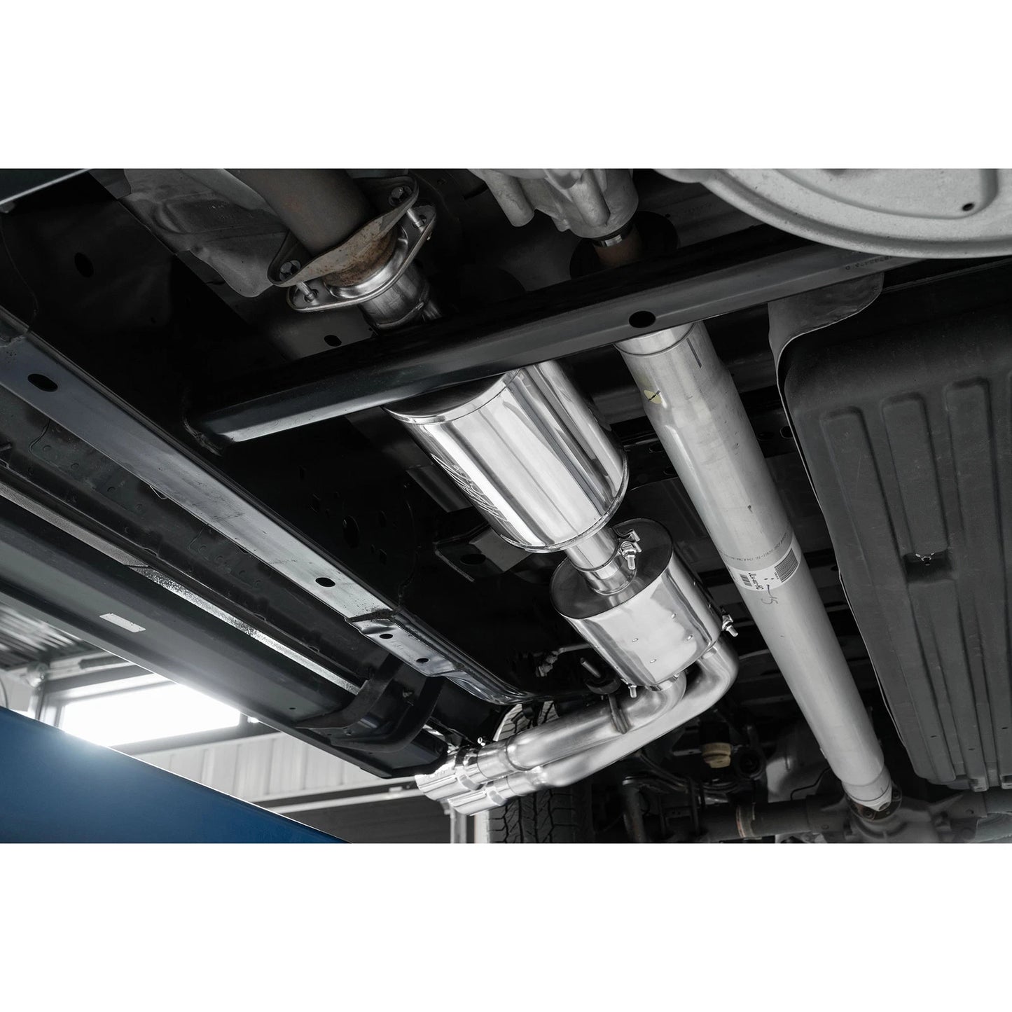 MBRP 15-20 Ford F150 T304 Pre-Axle 4in OD Tips Dual Outlet 3in Cat Back Exhaust