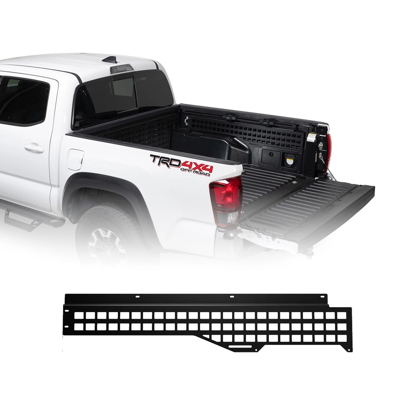 Putco 19-21 Toyota Tacoma - 5ft (Short Box) Molle Passenger Side Panel