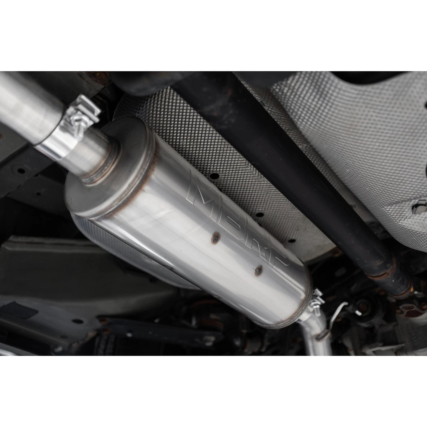 MBRP 17-20 Honda Ridgeline 3.6L Aluminized Steel 2.5in. Cat-Back Exhaust - Single Side