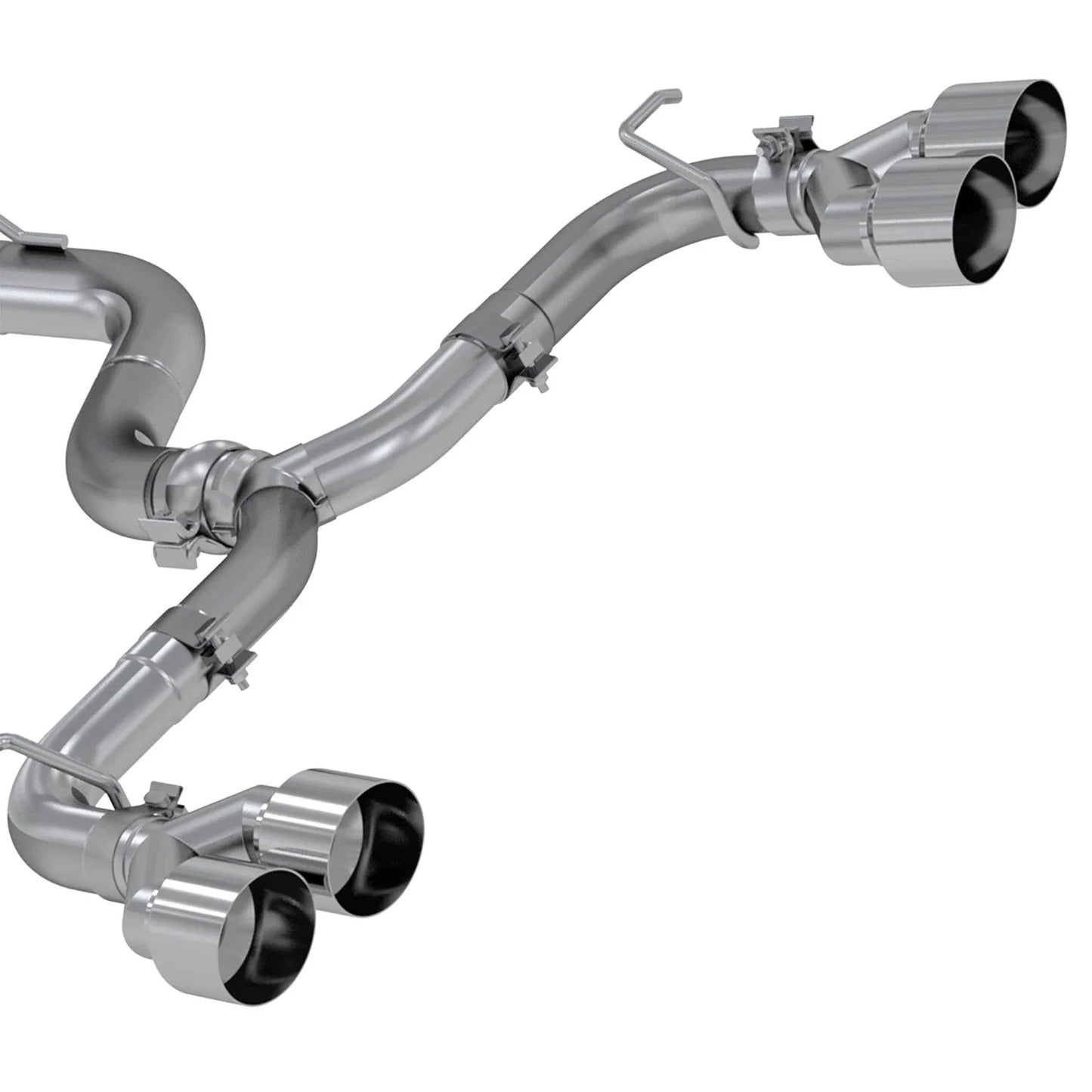 MBRP 15-19 VW Golf R 3in Cat Back Single Exit Exhaust Pro Series w/ Valve Delete - T304