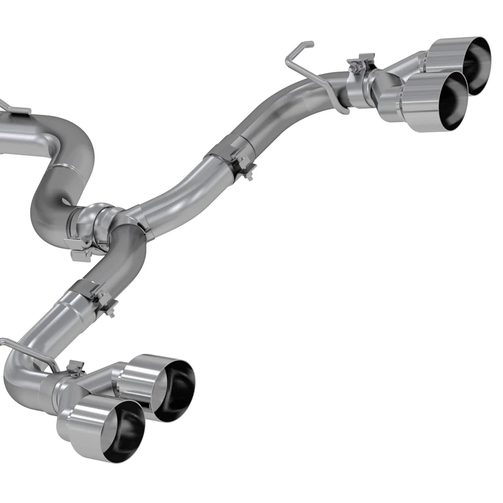 MBRP 15-19 VW Golf R 3in Cat Back Single Exit Exhaust Pro Series w/ Valve Delete - T304