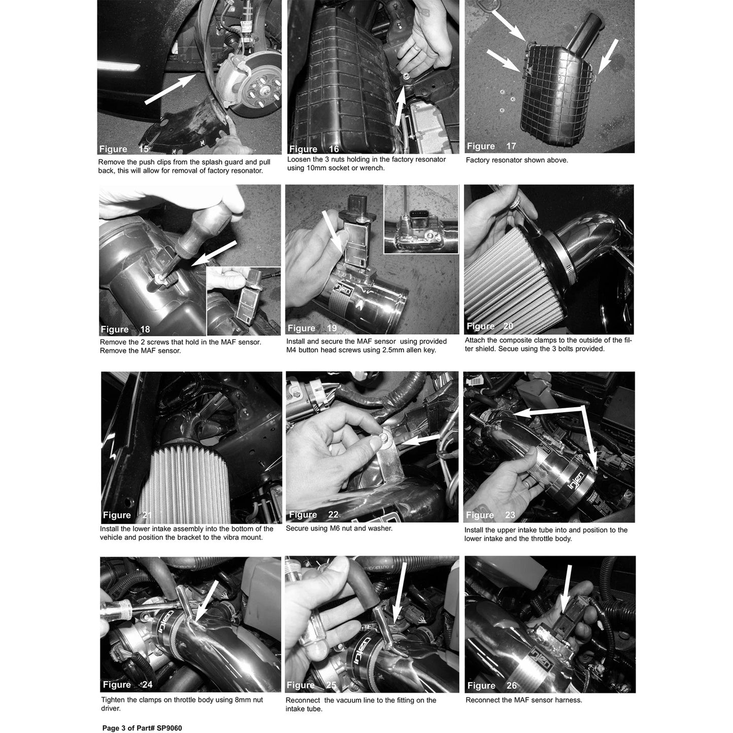 Injen 10-11 Ford Fusion 2.5L 4cyl Black Cold Air Intake w/ MR Tech/Air Fusion/Nano-Fiber Filter