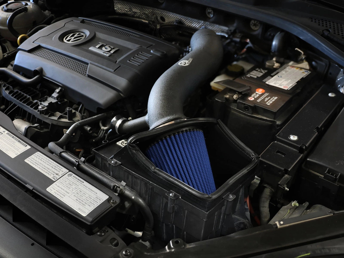 aFe 15-21 VW GTI L4 2.0L Rapid Induction Cold Air Intake System w/ Pro 5R Filter