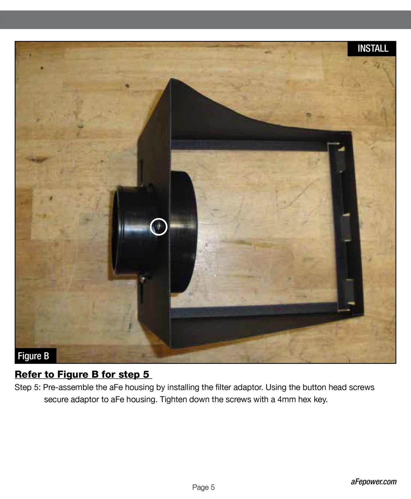 aFe FULL METAL Power Intake Stage-2 Pro DRY S 04-11 Ford Ranger L4 2.3L