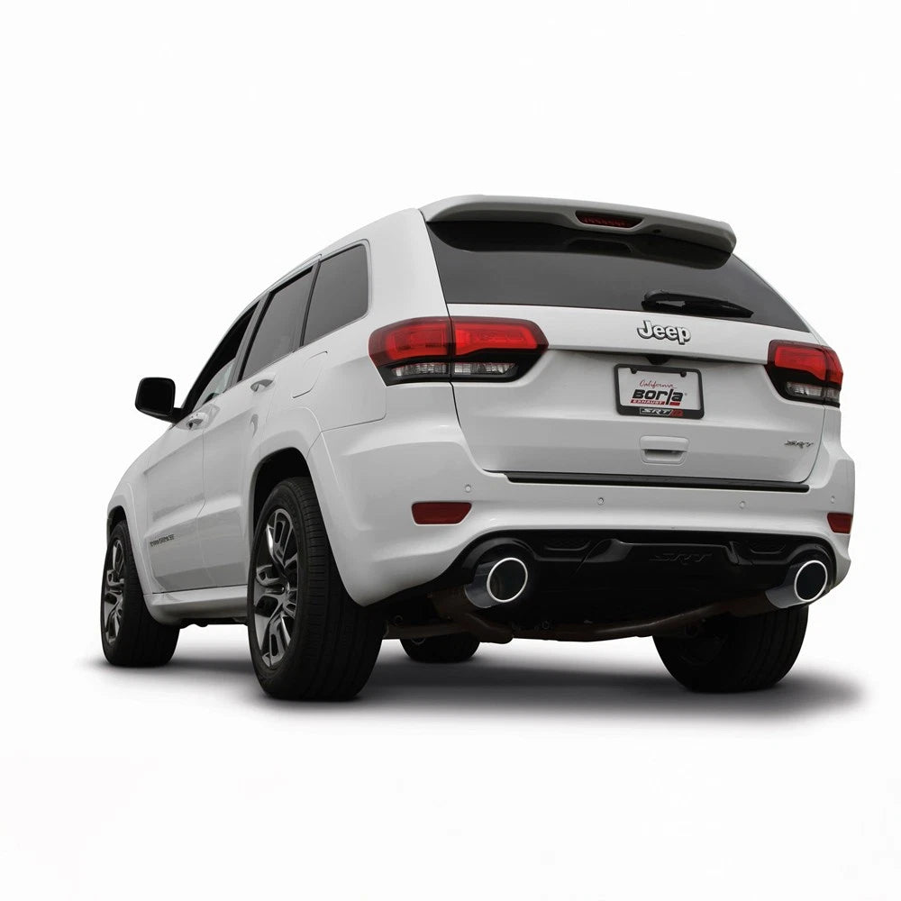 Borla 2015 Jeep Grand Cherokee SRT8 S-Type Dual Round Rolled Exit Catback Exhaust