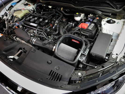 aFe Takeda Stage-2 Cold Air Intake System w/ Pro Dry S Filter 17-20 Honda Civic Si L4-1.5L (t)