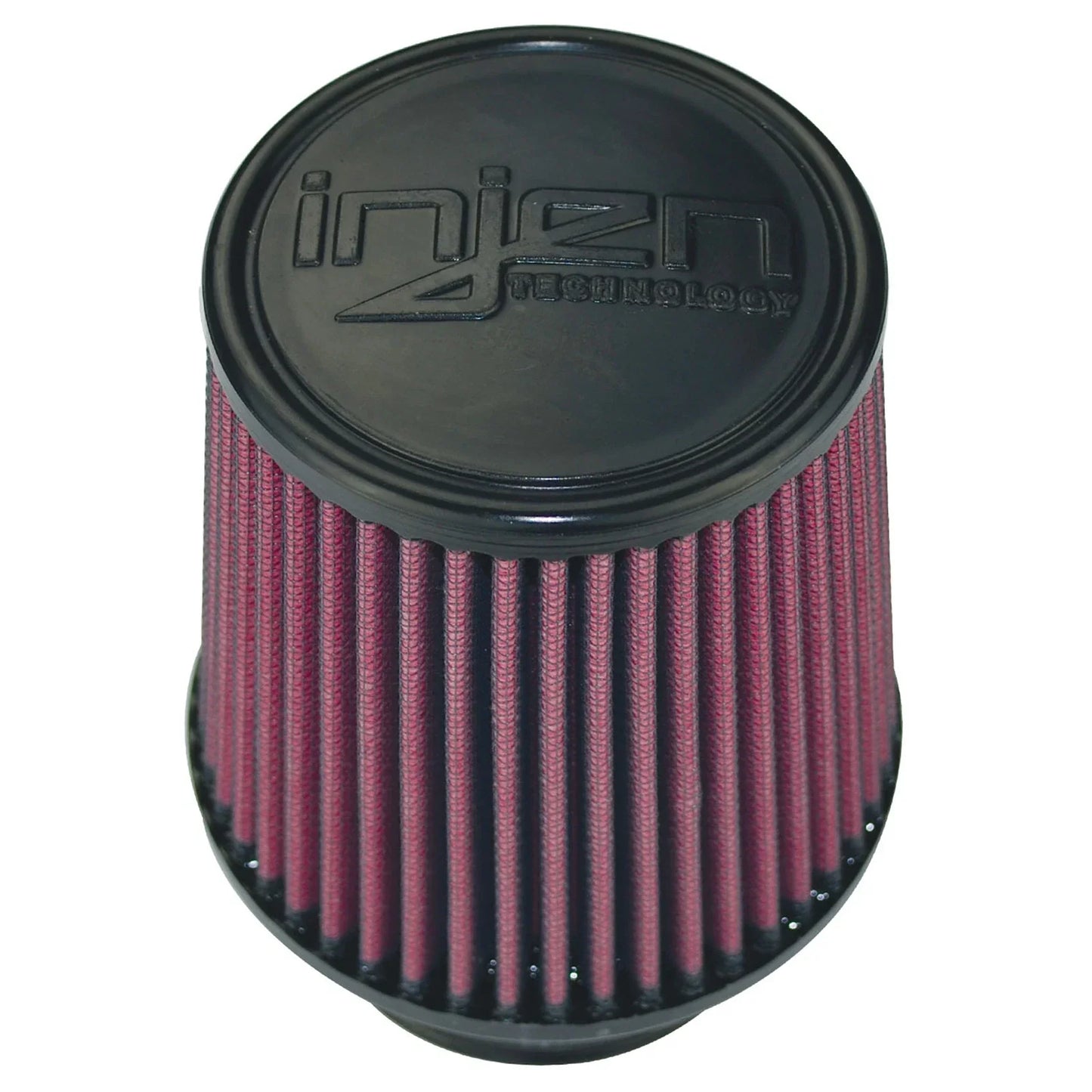 Injen High Performance Air Filter - 3.00 Black Filter 6 Base / 5 Tall / 4 Top - 45 Pleat