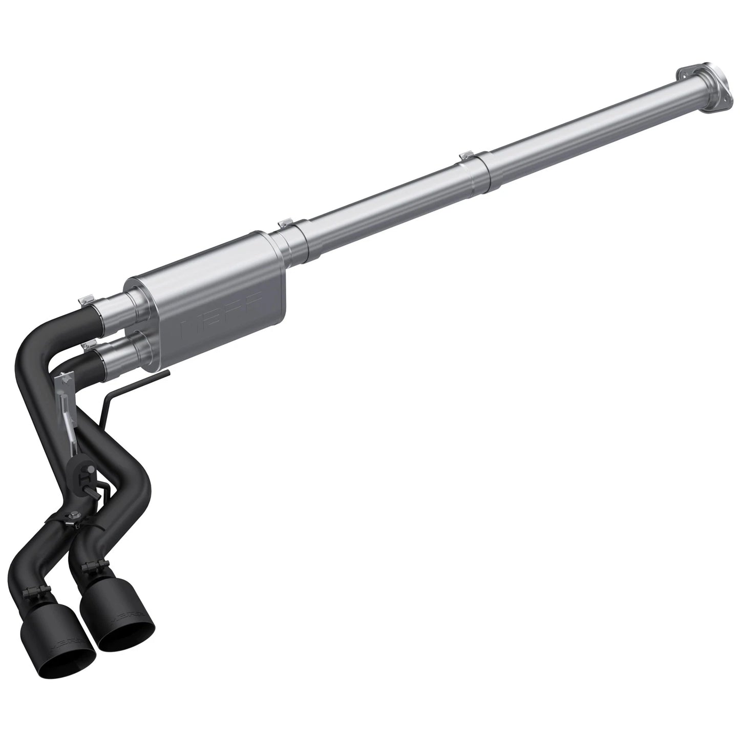 MBRP 2021 Ford F-150 2.7L EcoBoost / 3.5L EcoBoost / 5.0L 3in Cat Back Single Side Exit Black