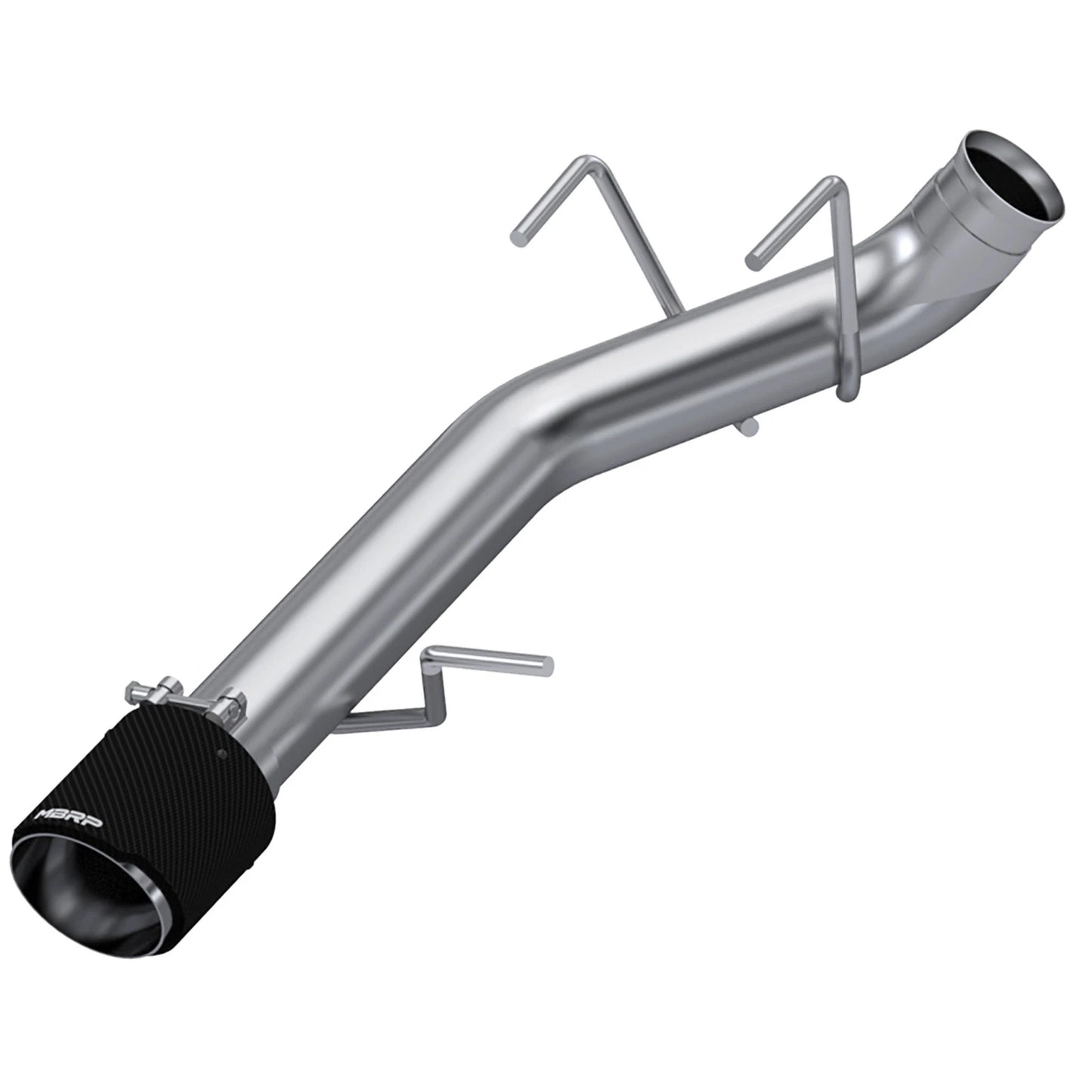 MBRP 11-14 Ford Mustang GT 5.0L T304 SS 3in Dual Axle-Back with Carbon Fiber Tips (Race Version)