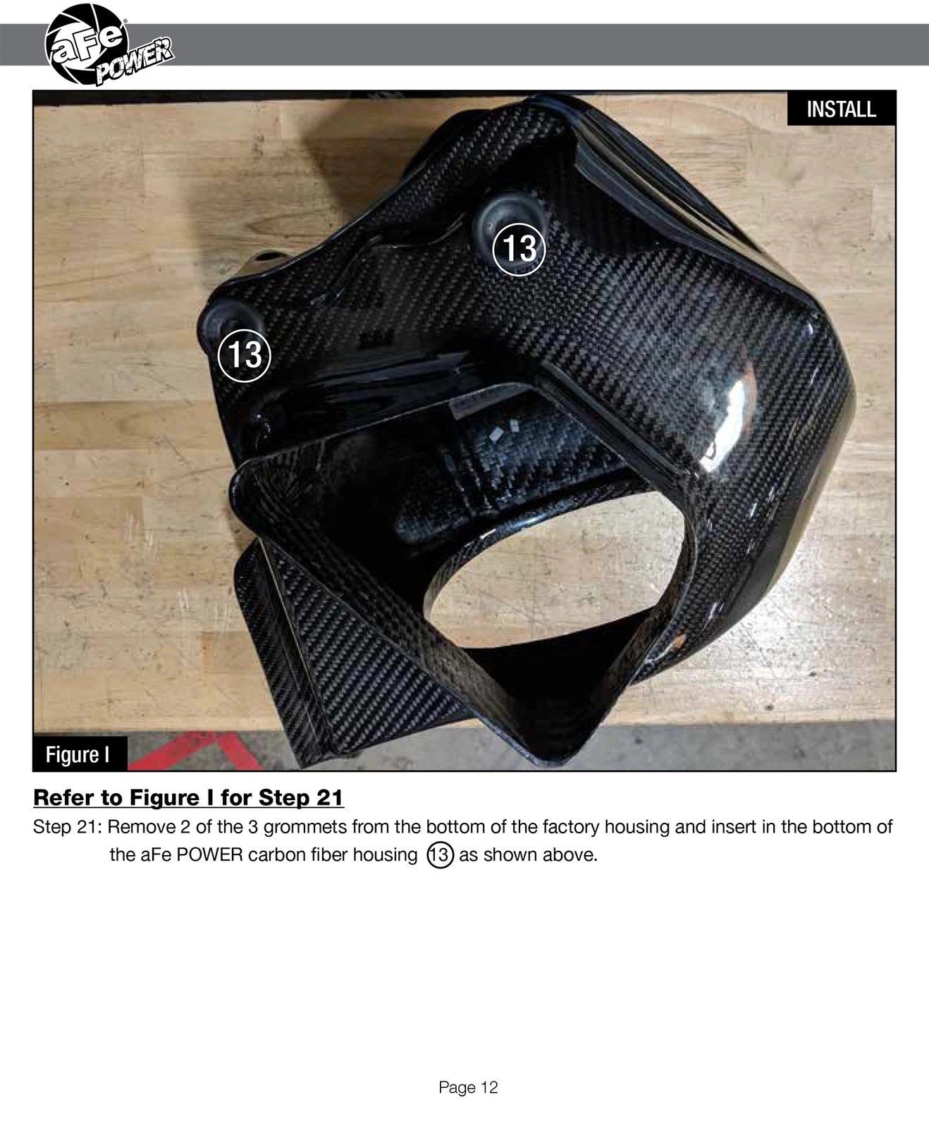 aFe Momentum Carbon Fiber CAIS w/ Pro Dry S Filter 12-19 Jeep Grand Cherokee SRT8 (WK2) V8-6.4L