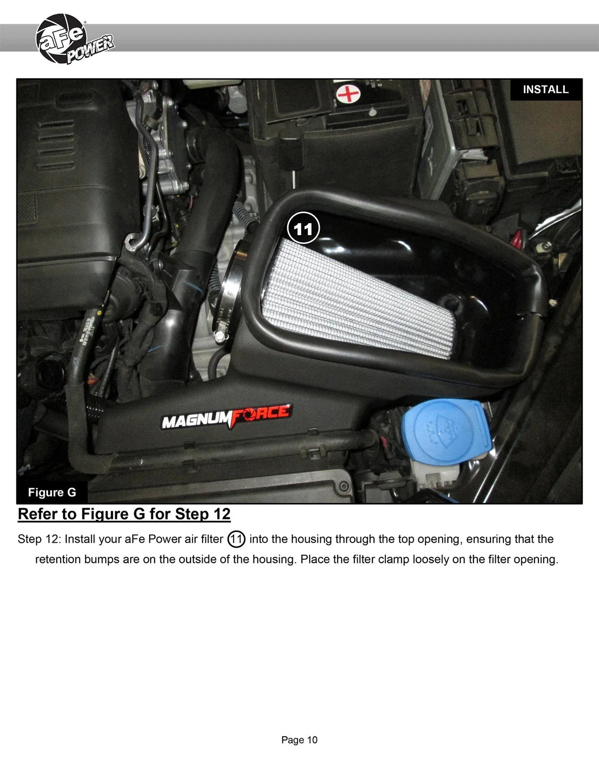 aFe Magnum FORCE Stage-2 Pro Dry S Cold Air Intake System 15-19 Volkswagen GTI (MKVII) L4-2.0L (t)