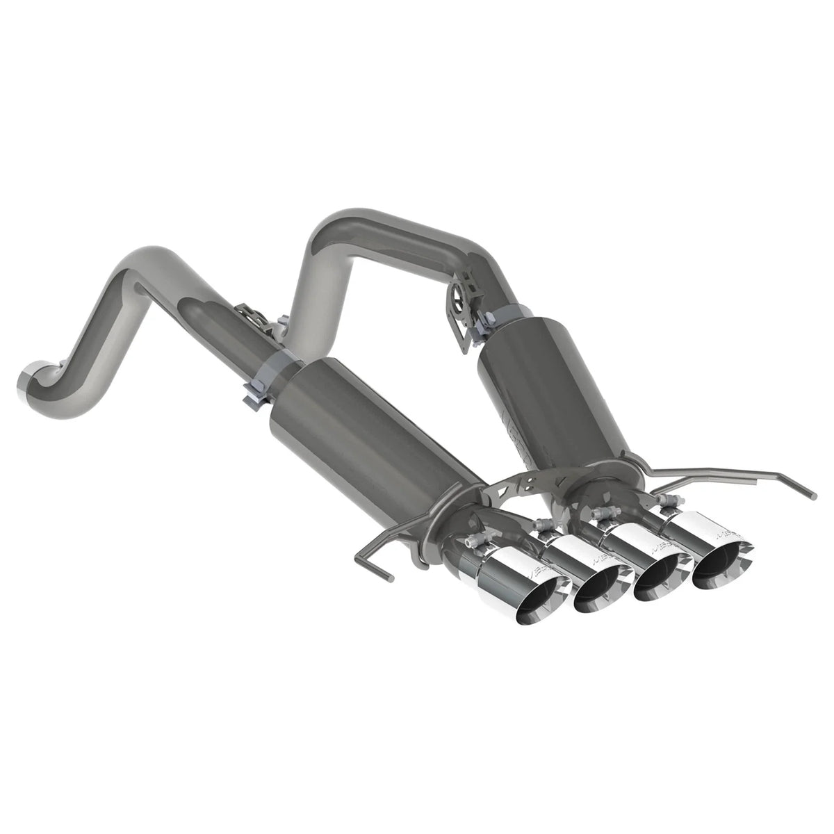MBRP 14-19 Chevrolet Corvette 3in Dual Split Rear Axle Back w/ Carbon Fiber Tips