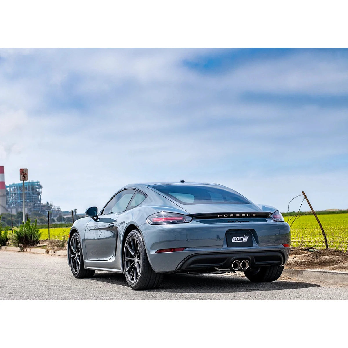 Borla 17-22 Porsche Cayman/Boxster 718 2.0L 4 Cyl. AT/MT RWD 2DR 2.25in S-Type Exhaust