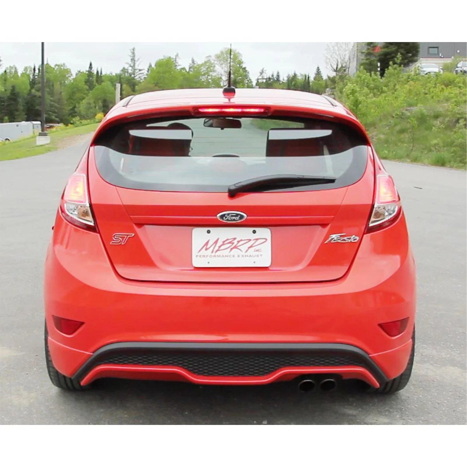 MBRP 14-19 Ford Fiesta ST 1.6L EcoBoost 3in Dual Outlet T409 Cat Back