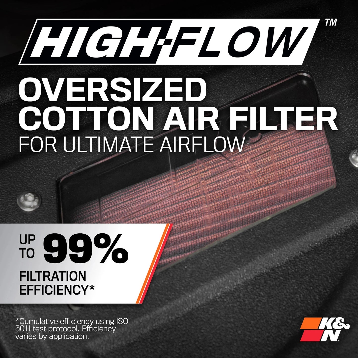 K&N 20-23 RAM 1500 V6 3.0L Diesel Performance Air Intake System