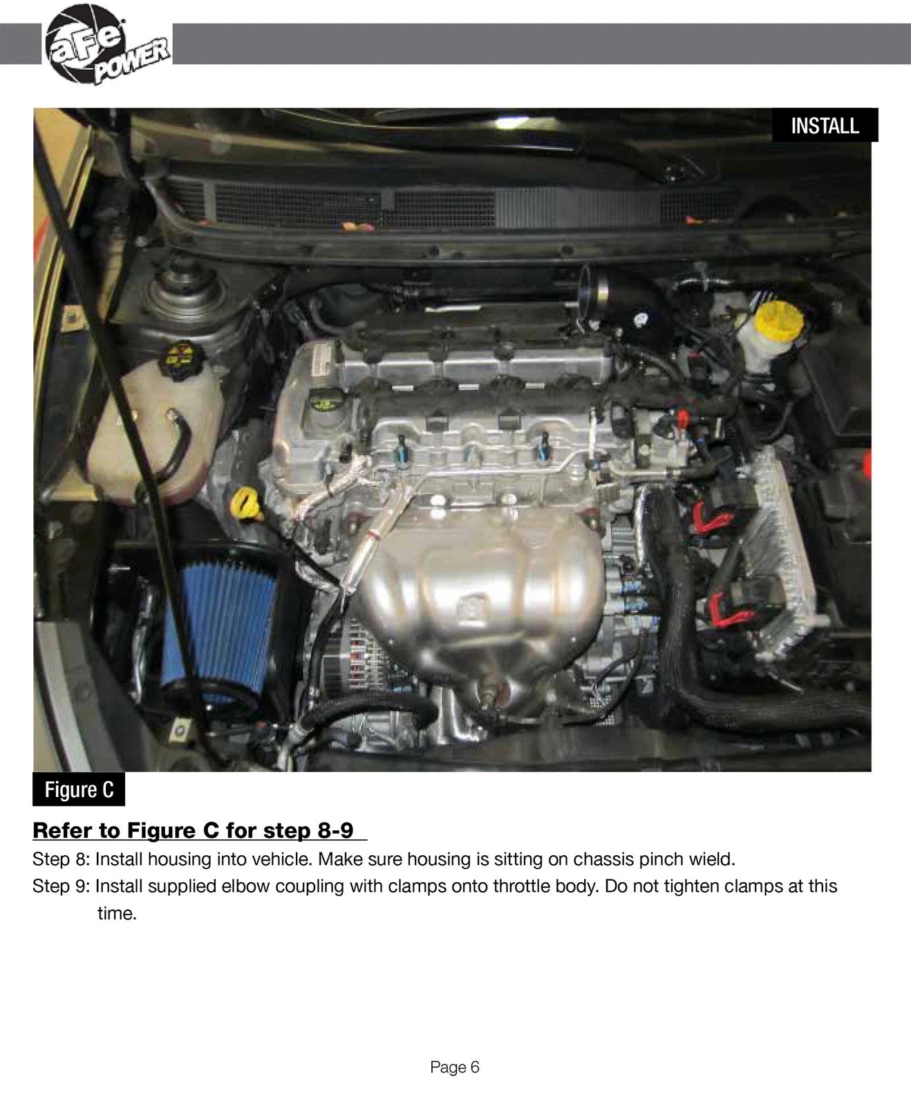 aFe Takeda Intakes Stage-2 Pro 5R 13-14 Dodge Dart 2.0L Black