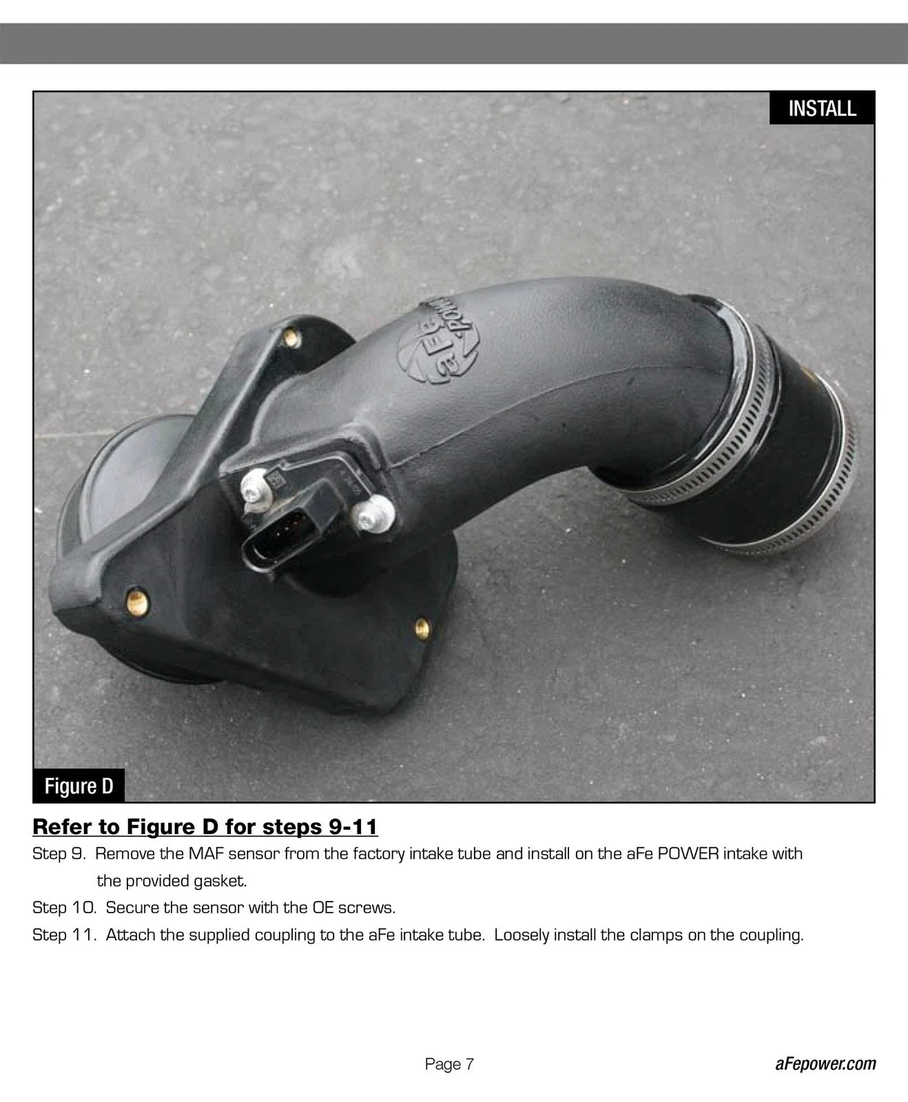 aFe MagnumFORCE Intakes Stage-2 P5R AIS P5R Audi A4 06-08 L4-2.0L (t)