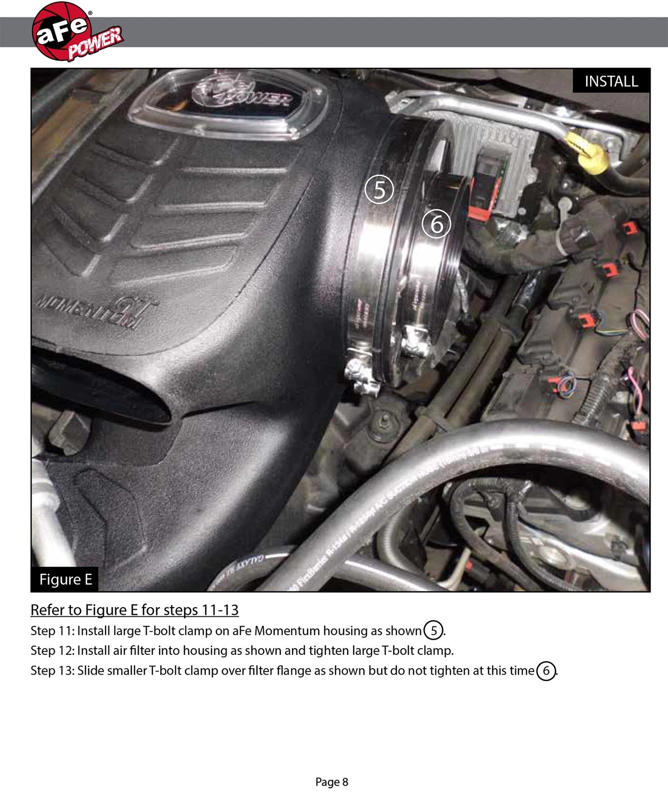 aFe Momentum GT PRO 5R Stage-2 Si Intake System Dodge Ram Trucks 09-14 V8 5.7L HEMI