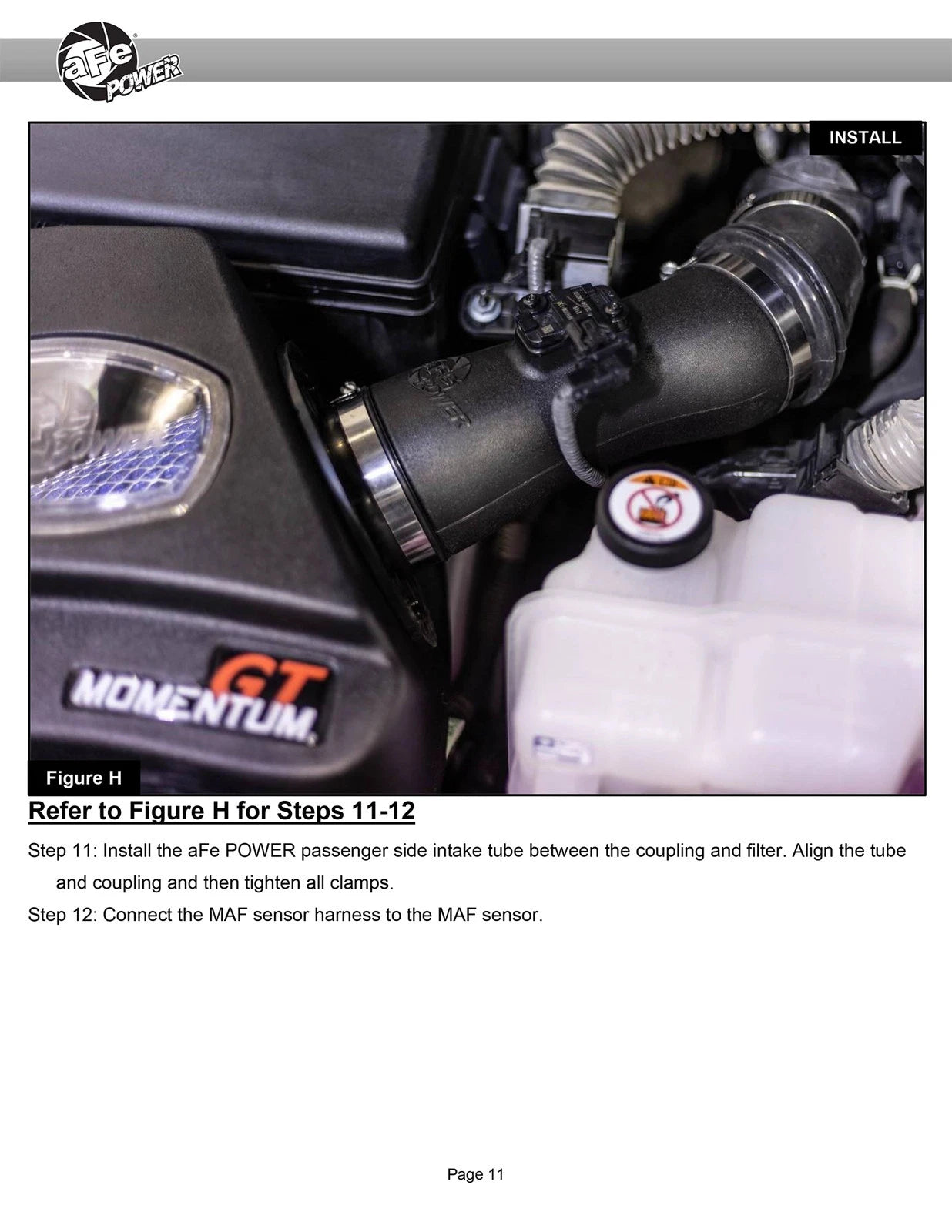 aFe Toyota Land Cruiser 300 Series Momentum GT Coil Air Intake System w/ Pro 5R Media