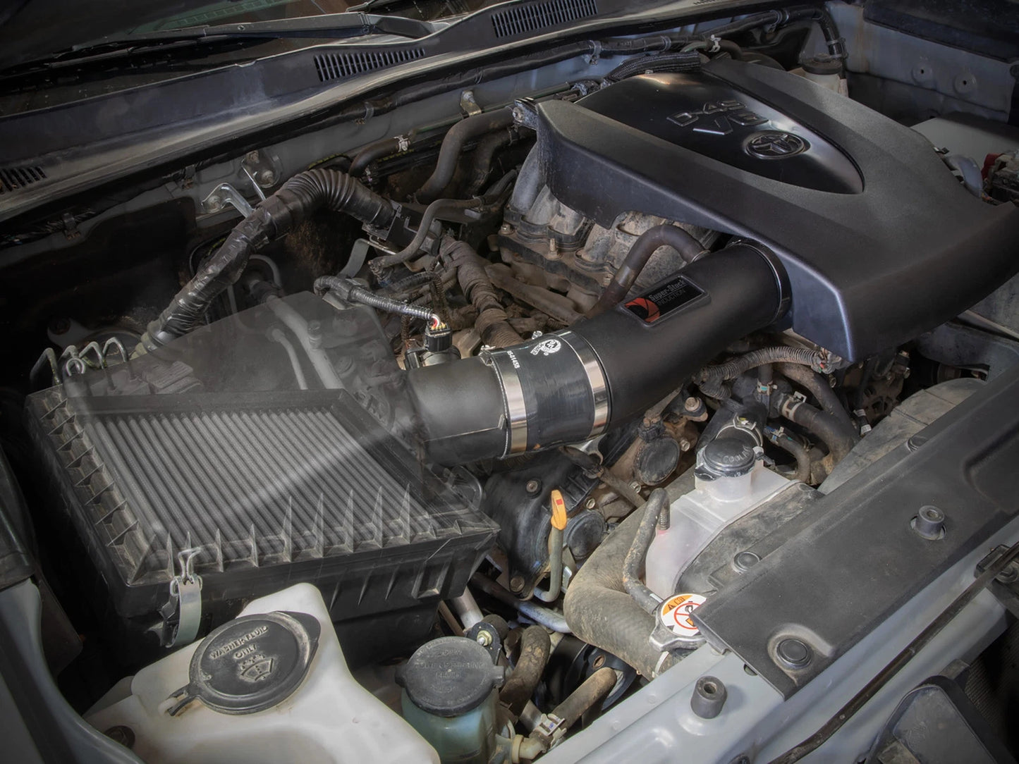 aFe Super Stock Induction System Pro Dry S Media 16-22 Toyota Tacoma V6 3.5L