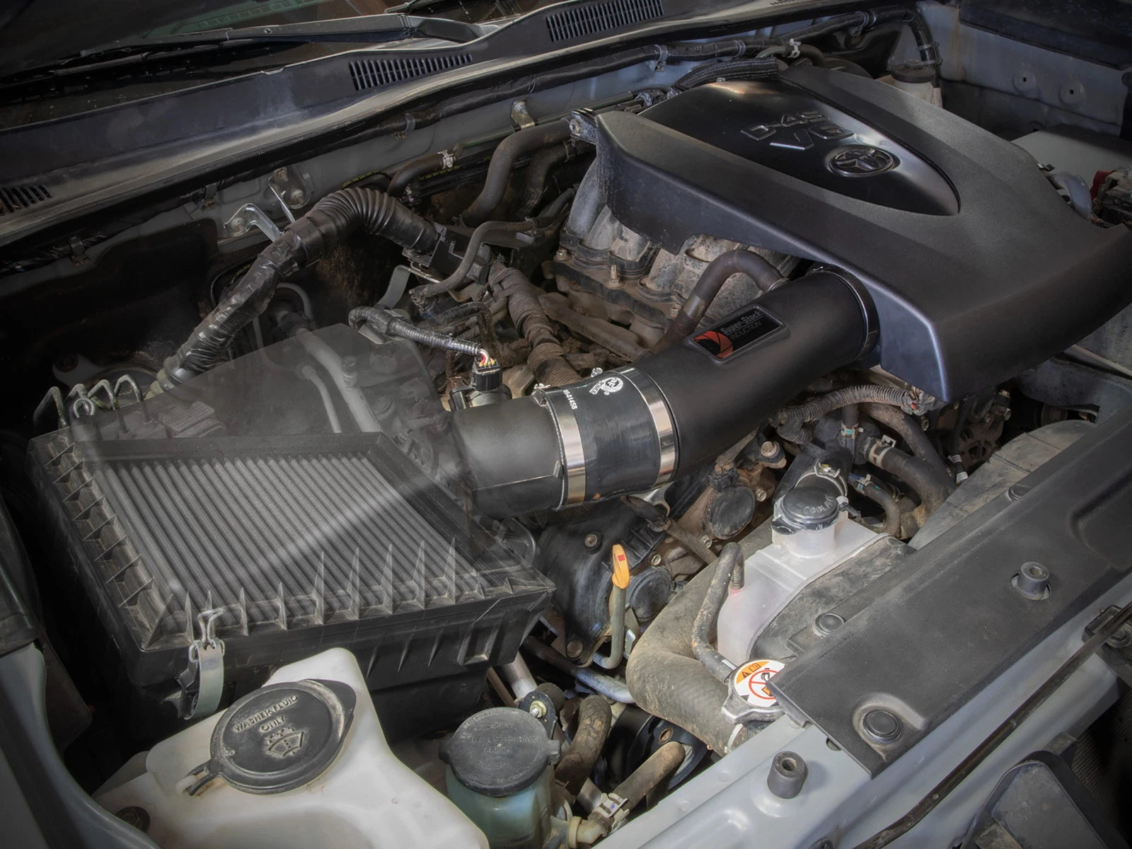aFe Super Stock Induction System Pro Dry S Media 16-22 Toyota Tacoma V6 3.5L